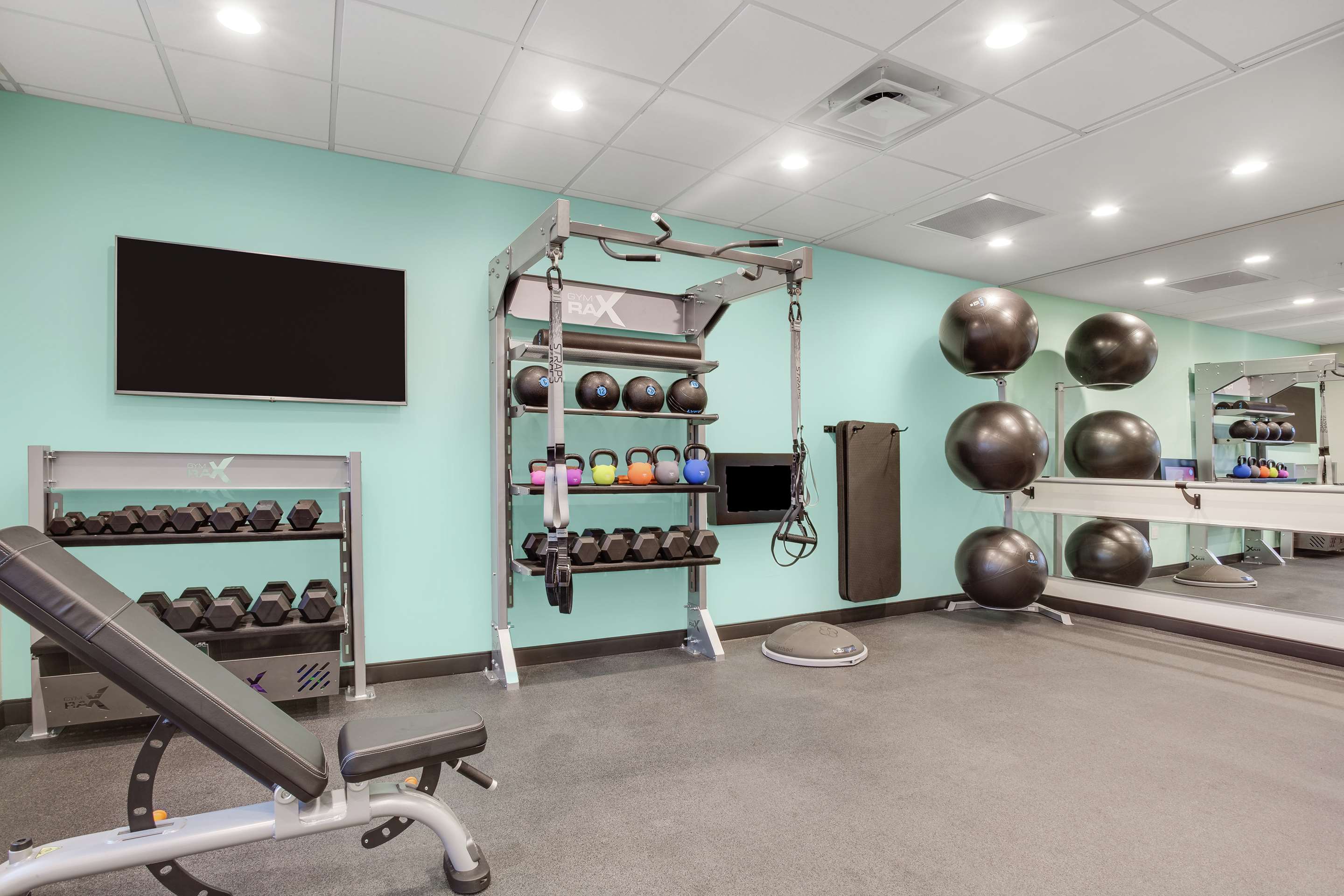 Health club fitness center gym