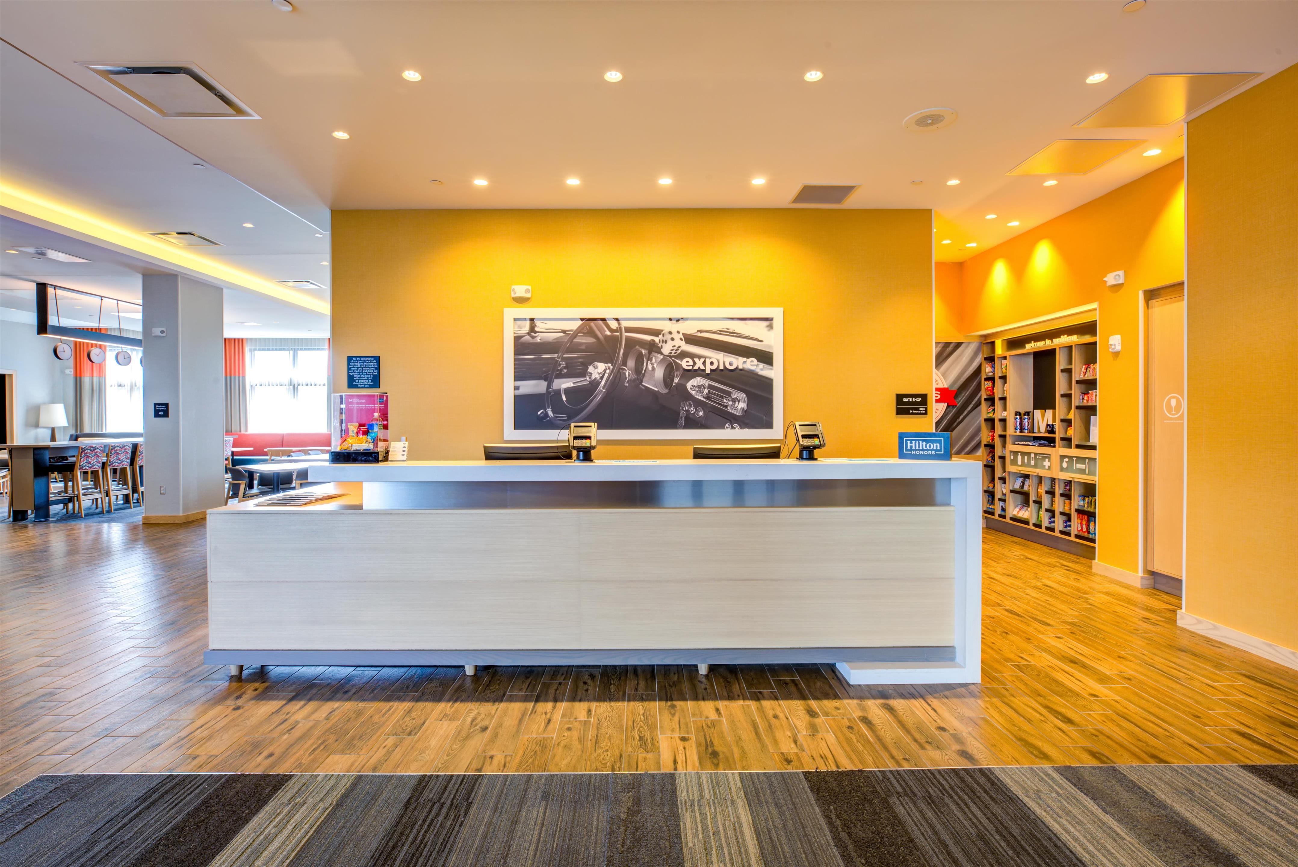 Reception | Hampton Inn & Suites Boston/Waltham