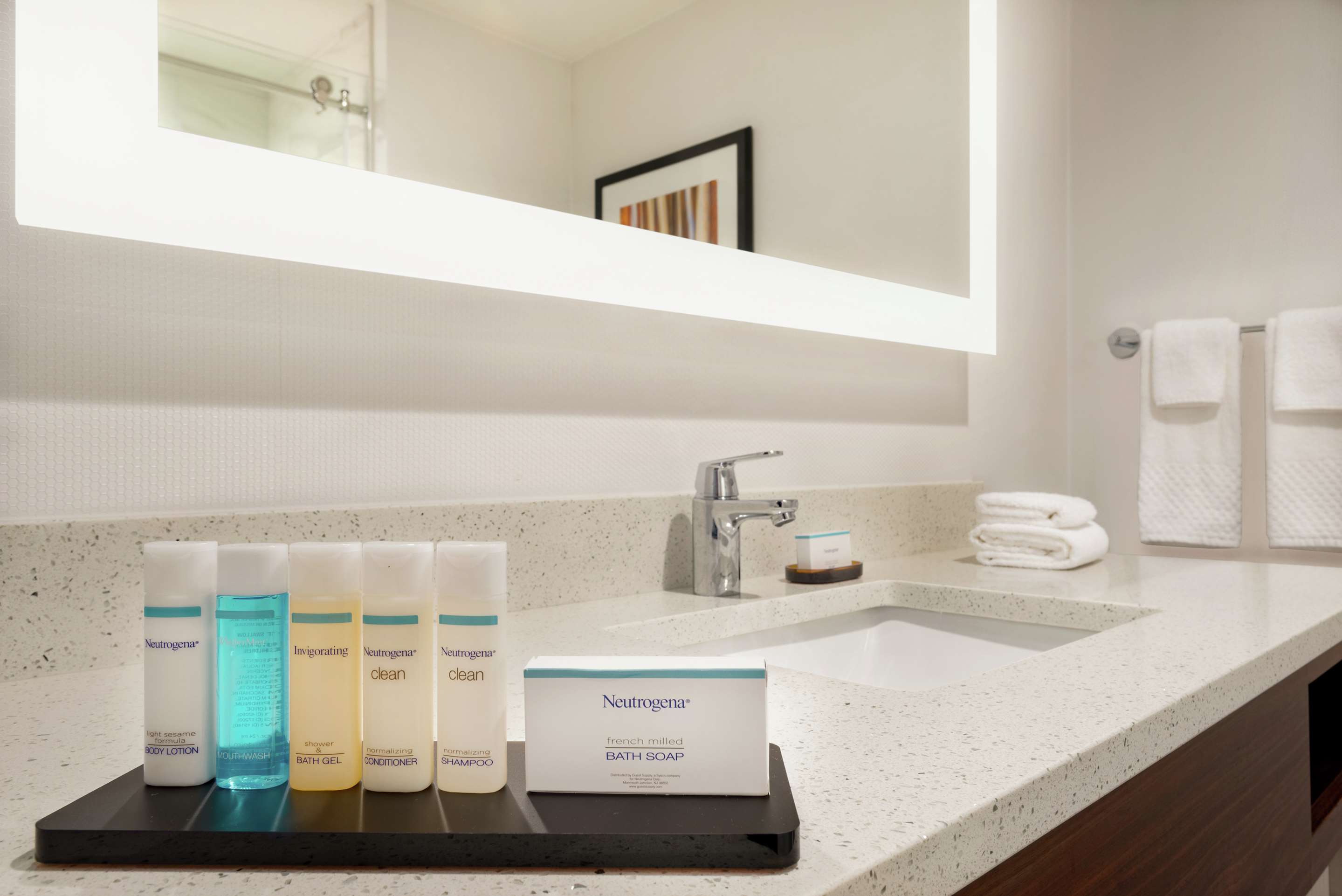 Guest room bath