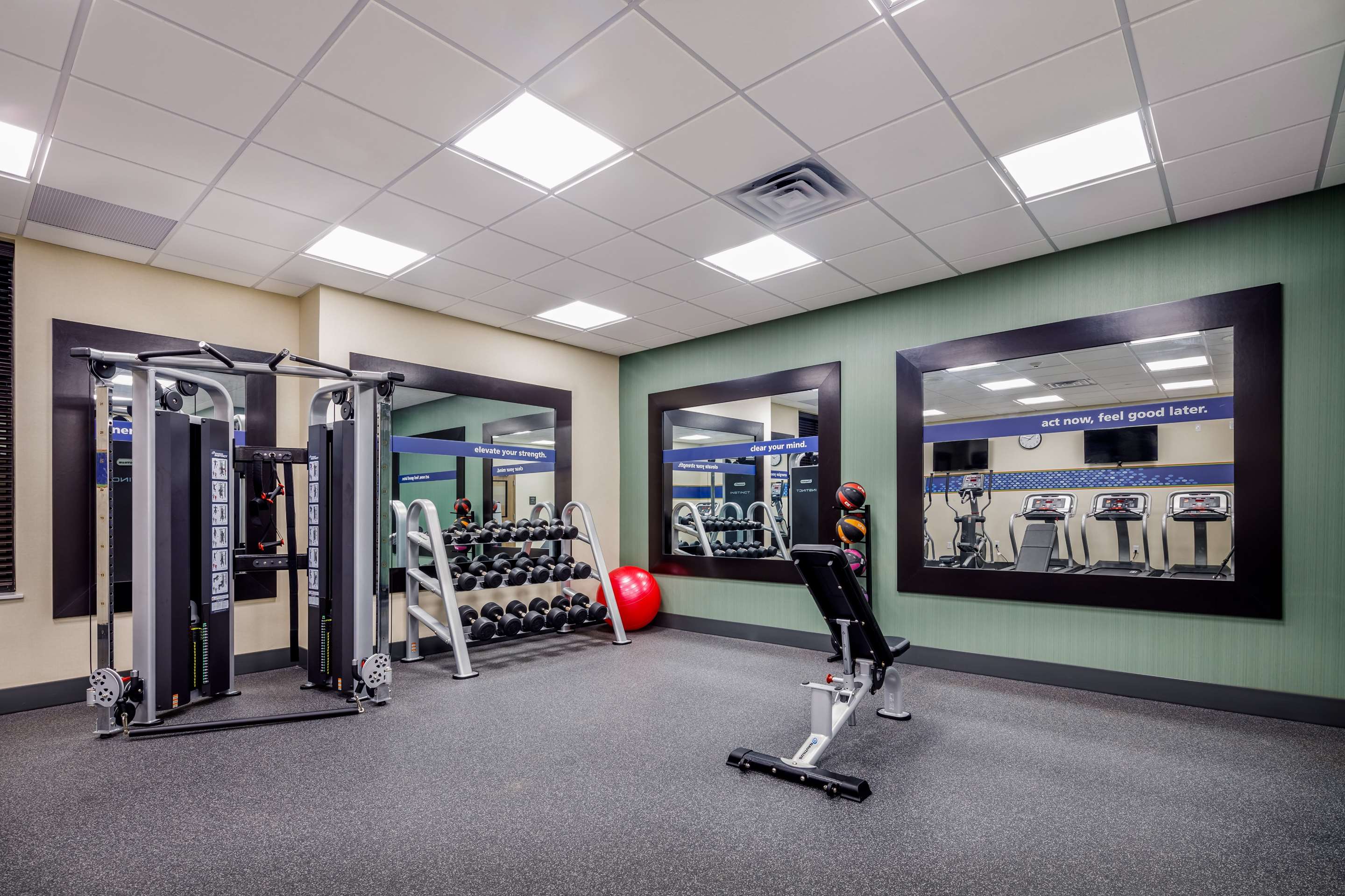 Health club fitness center gym