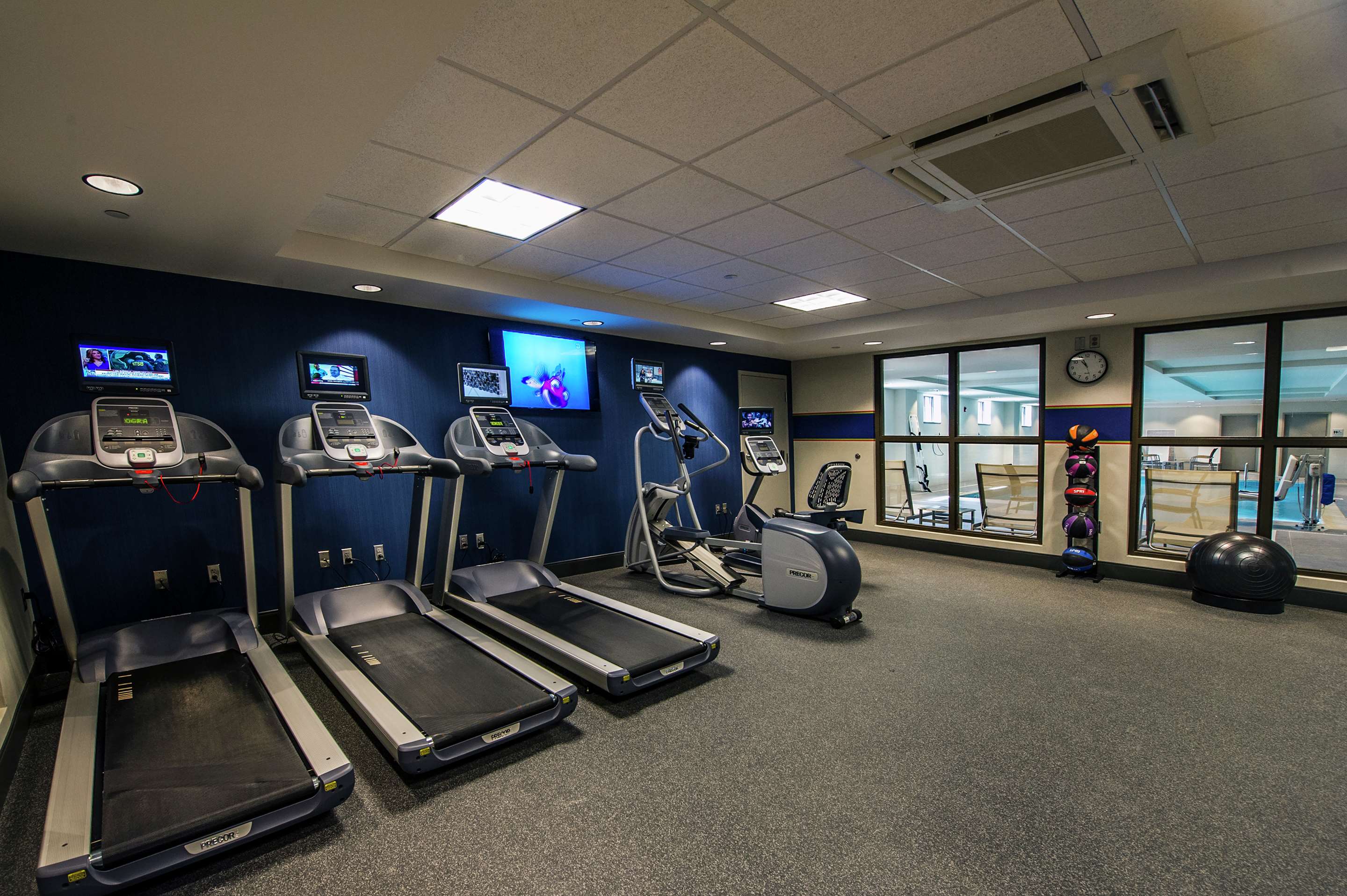 Health club fitness center gym