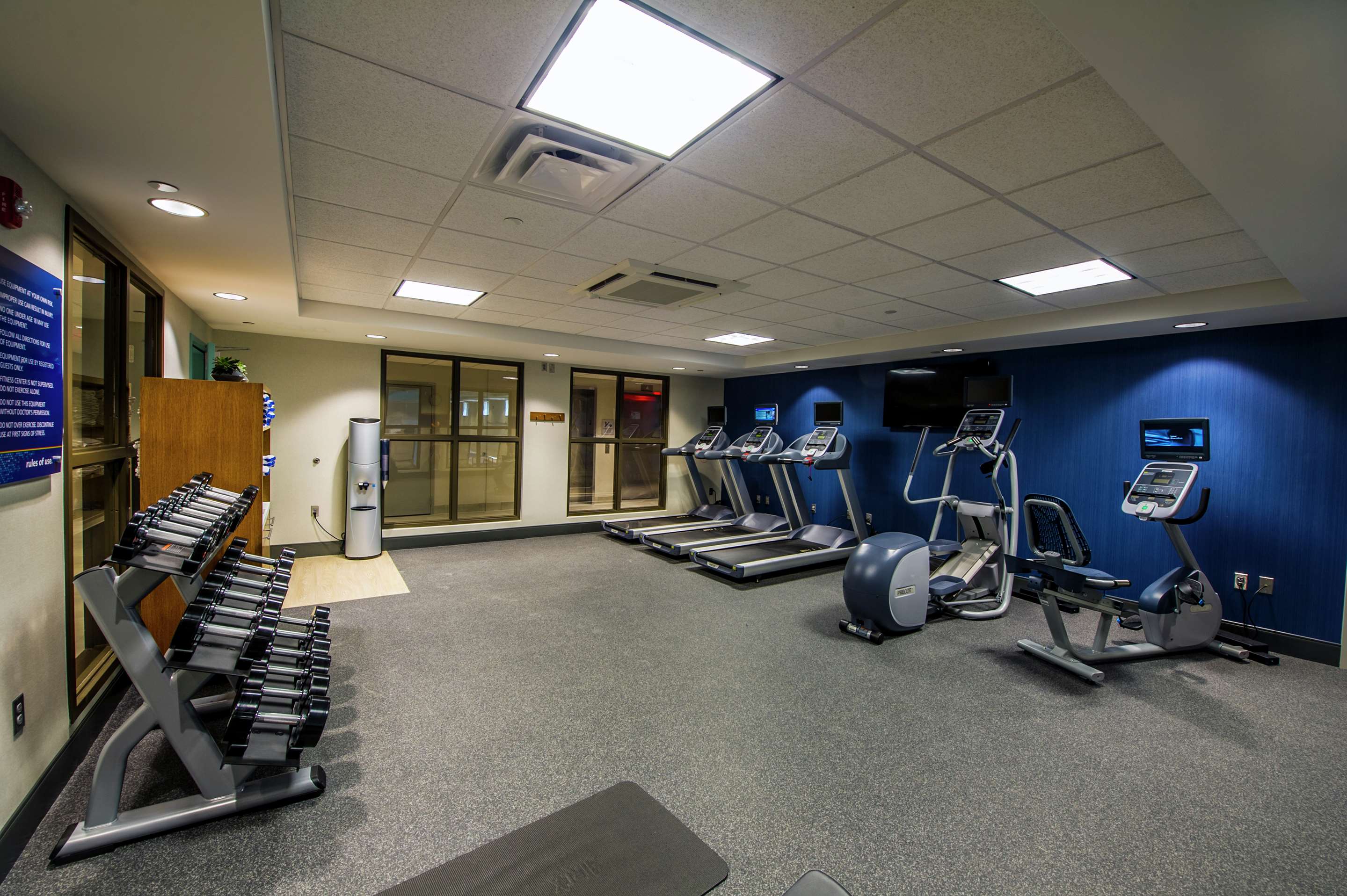 Health club fitness center gym