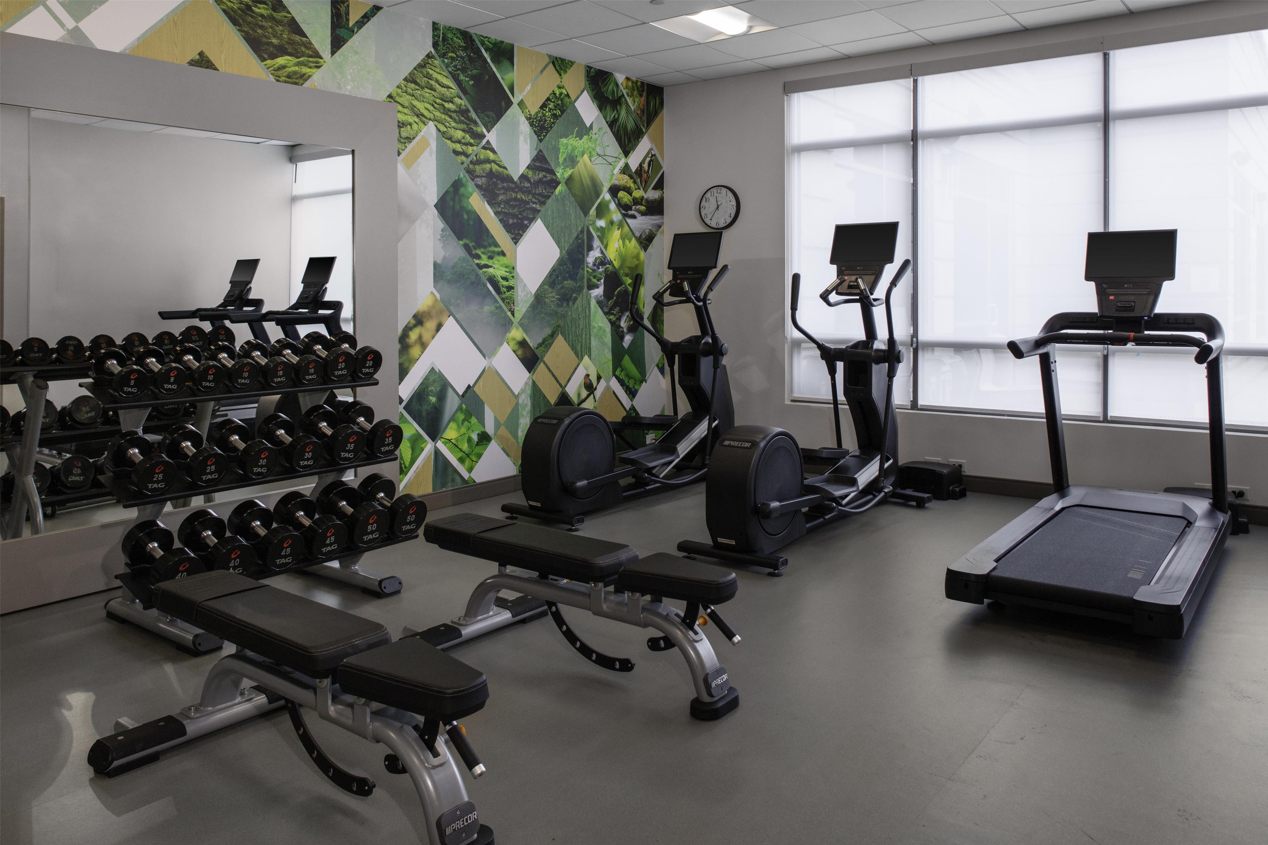 Health club fitness center gym | Hilton Garden Inn Jackson