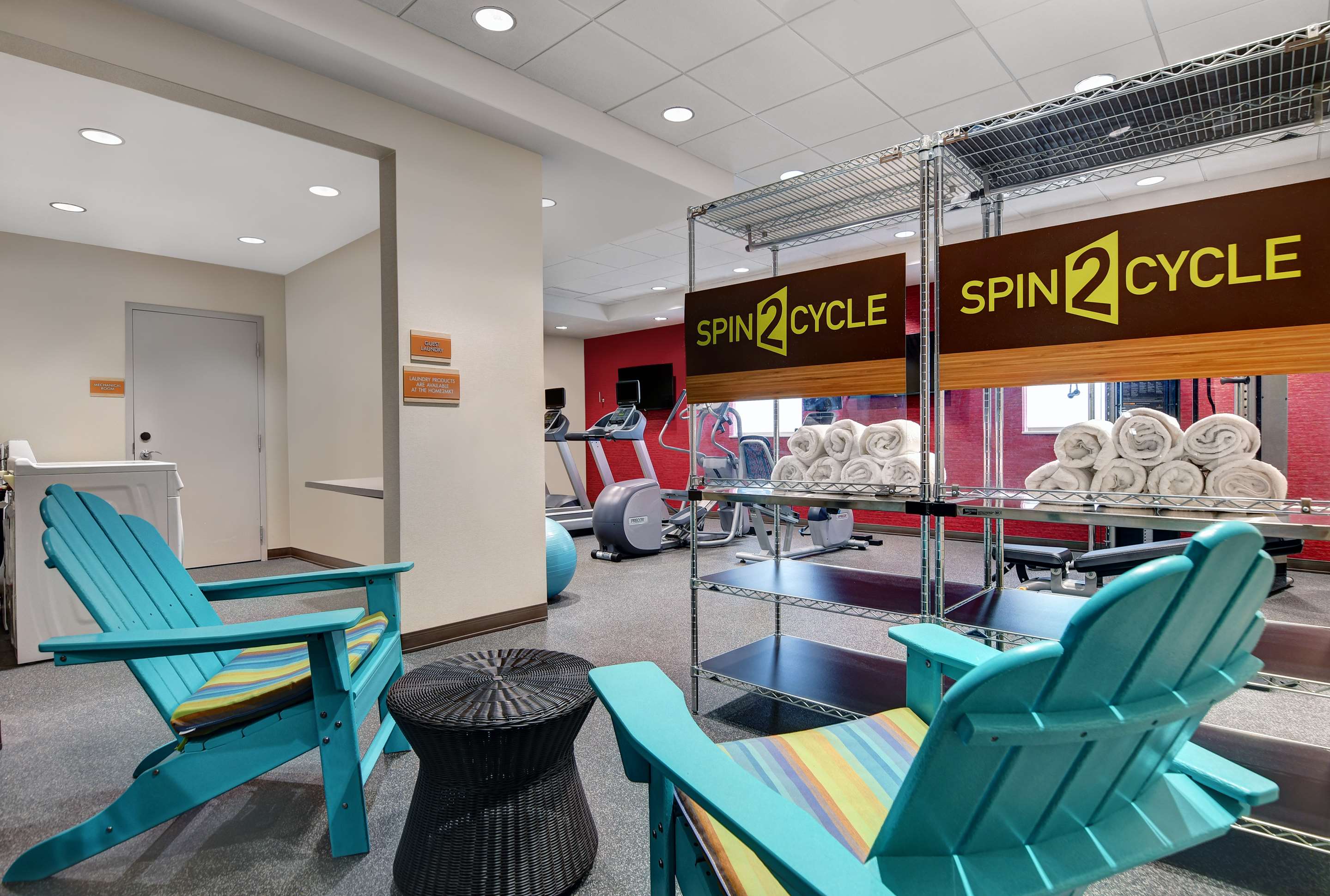 Health club fitness center gym | Home2 Suites by Hilton Bordentown