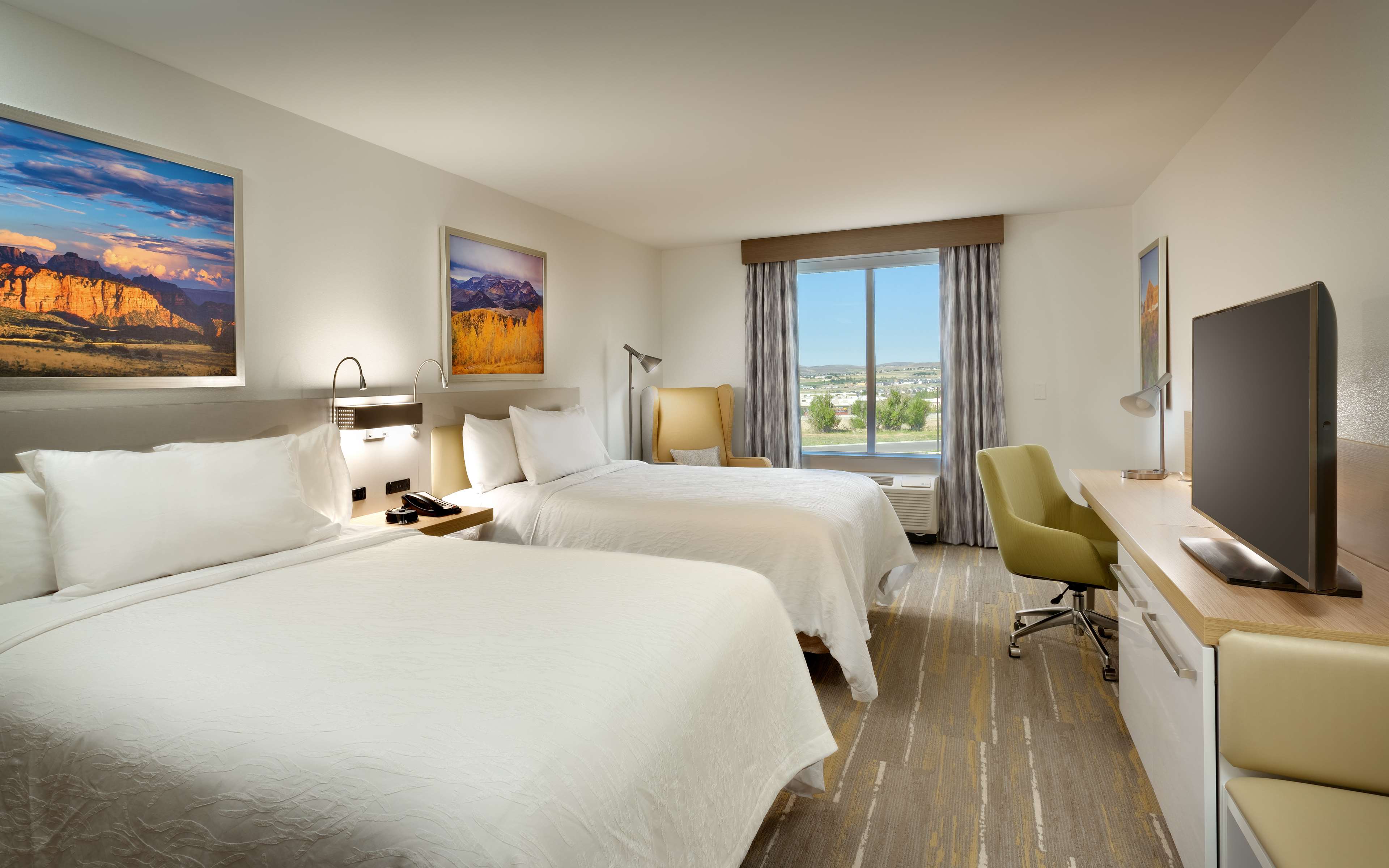 Hilton Garden Inn Lehi Room Type - 2 QUEENS W DRINKS-SNACKS