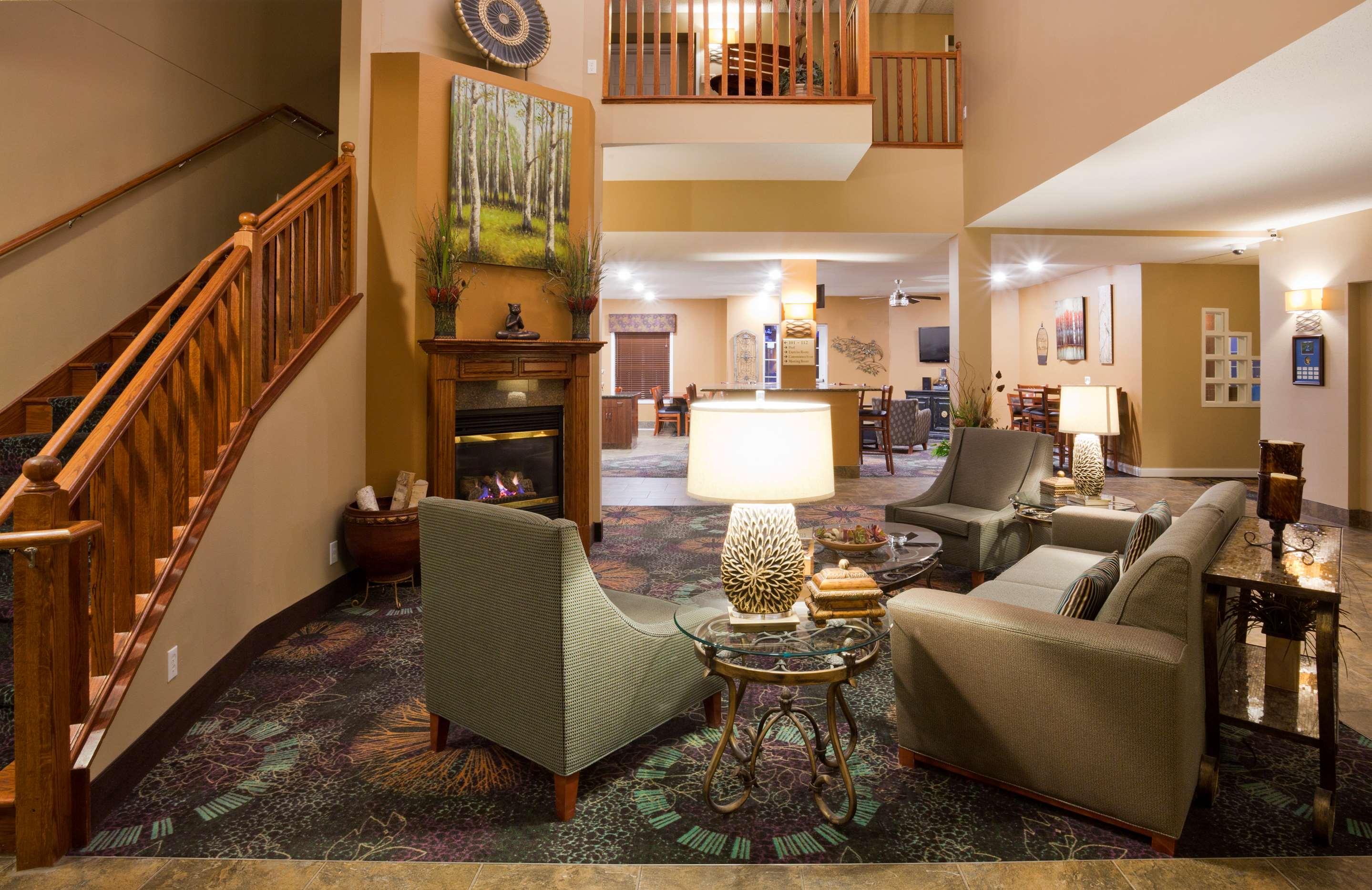 GrandStay STC Lobby | GrandStay Residential Suites Hotel - Saint Cloud