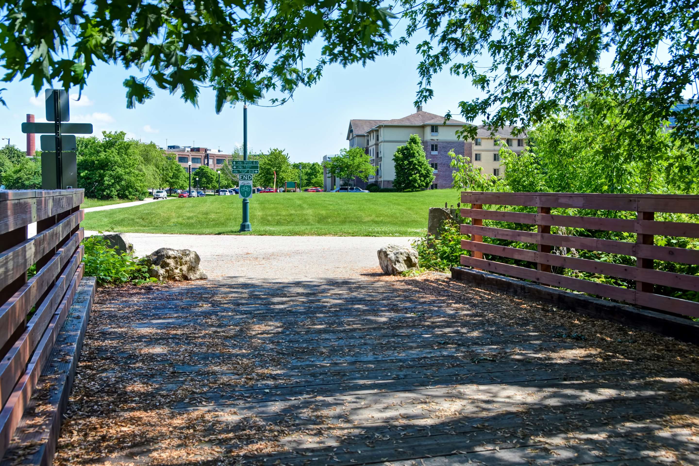 Walking and Biking Trails Steps from the Hotel | GrandStay Hotel & Suites