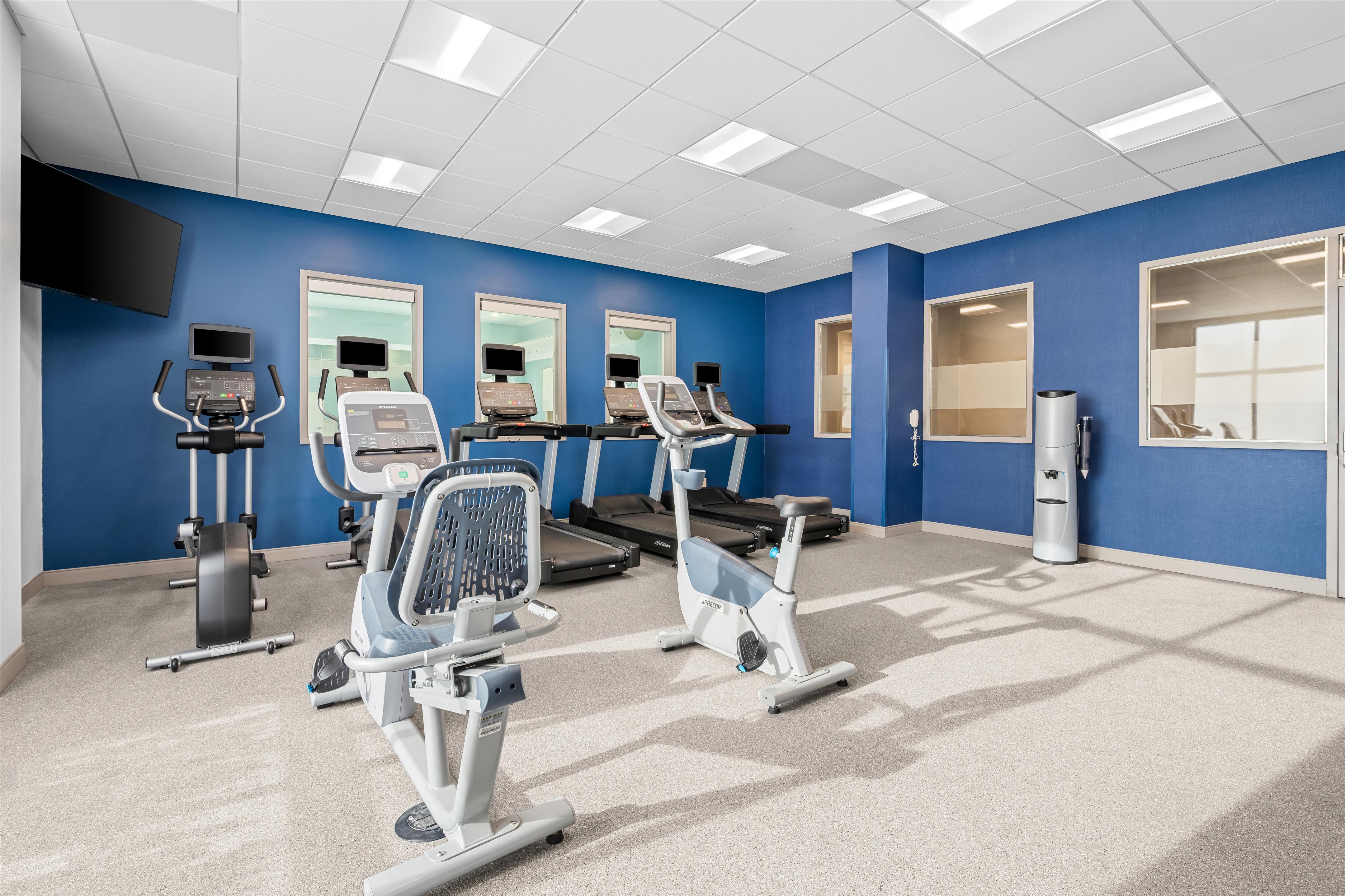 Health club fitness center gym | Hampton Inn & Suites Knightdale Raleigh