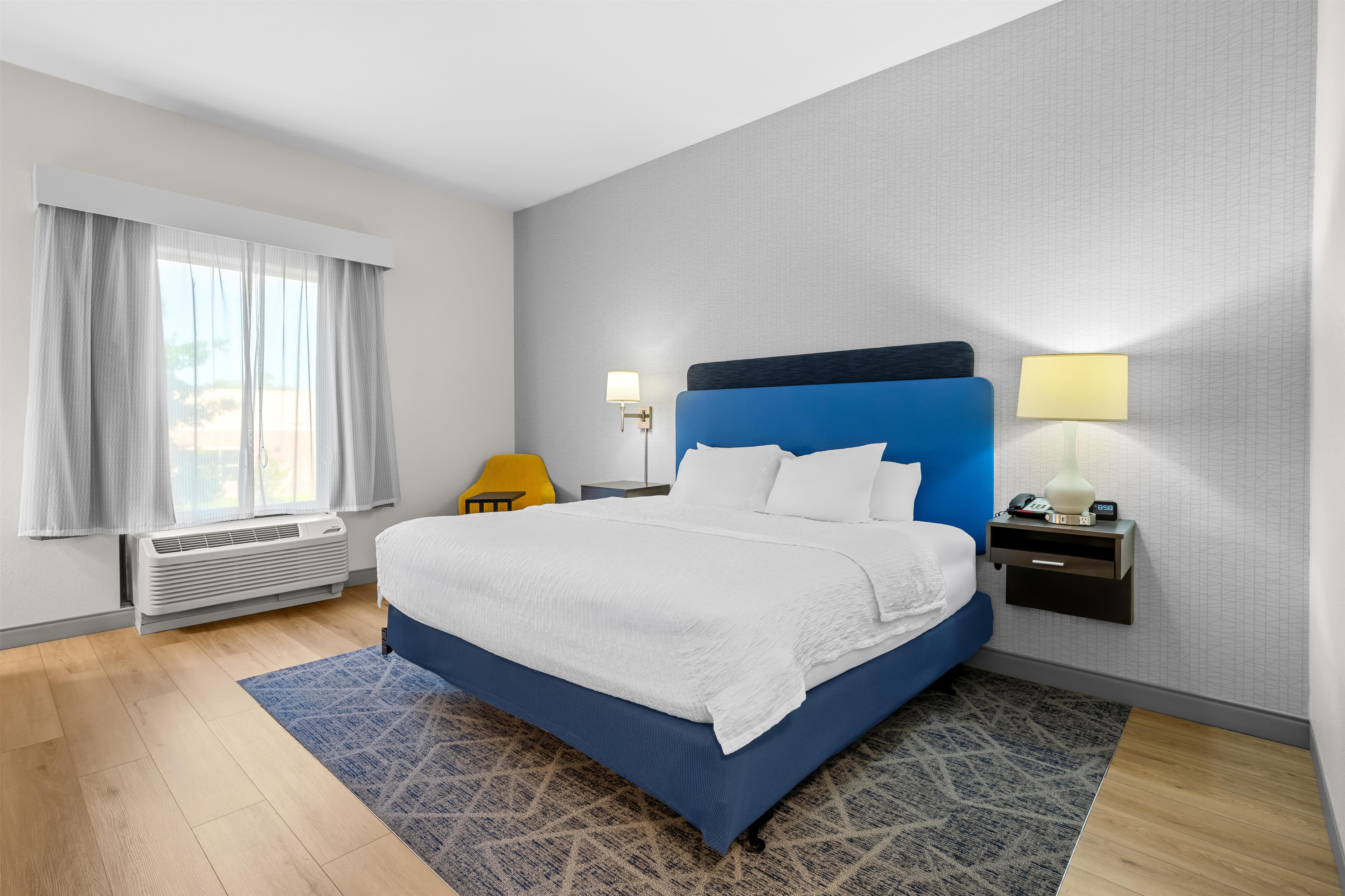 Hampton Inn & Suites by Hilton Knightdale Raleigh Room Type - 1K MOB HEA ACC TUB SFBD NS