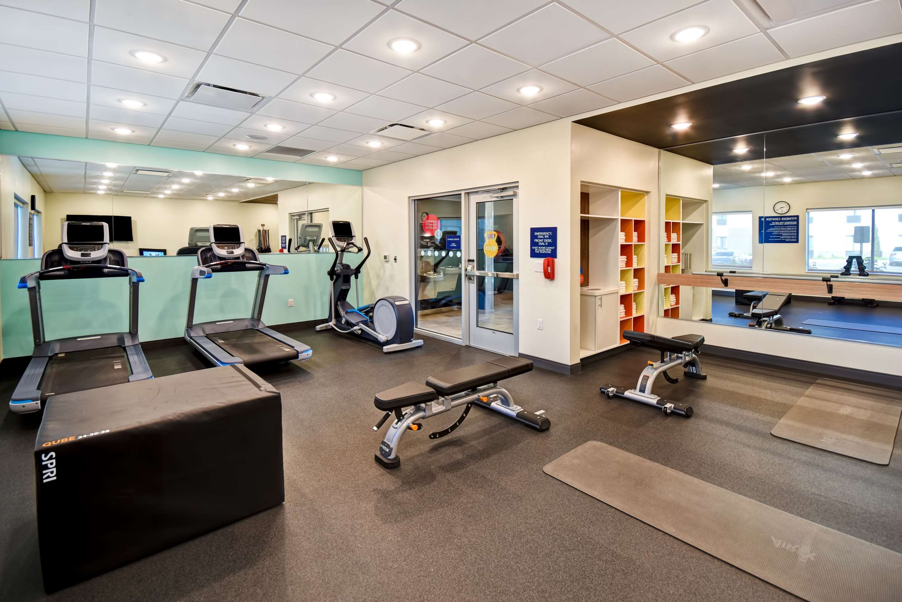 Health club fitness center gym