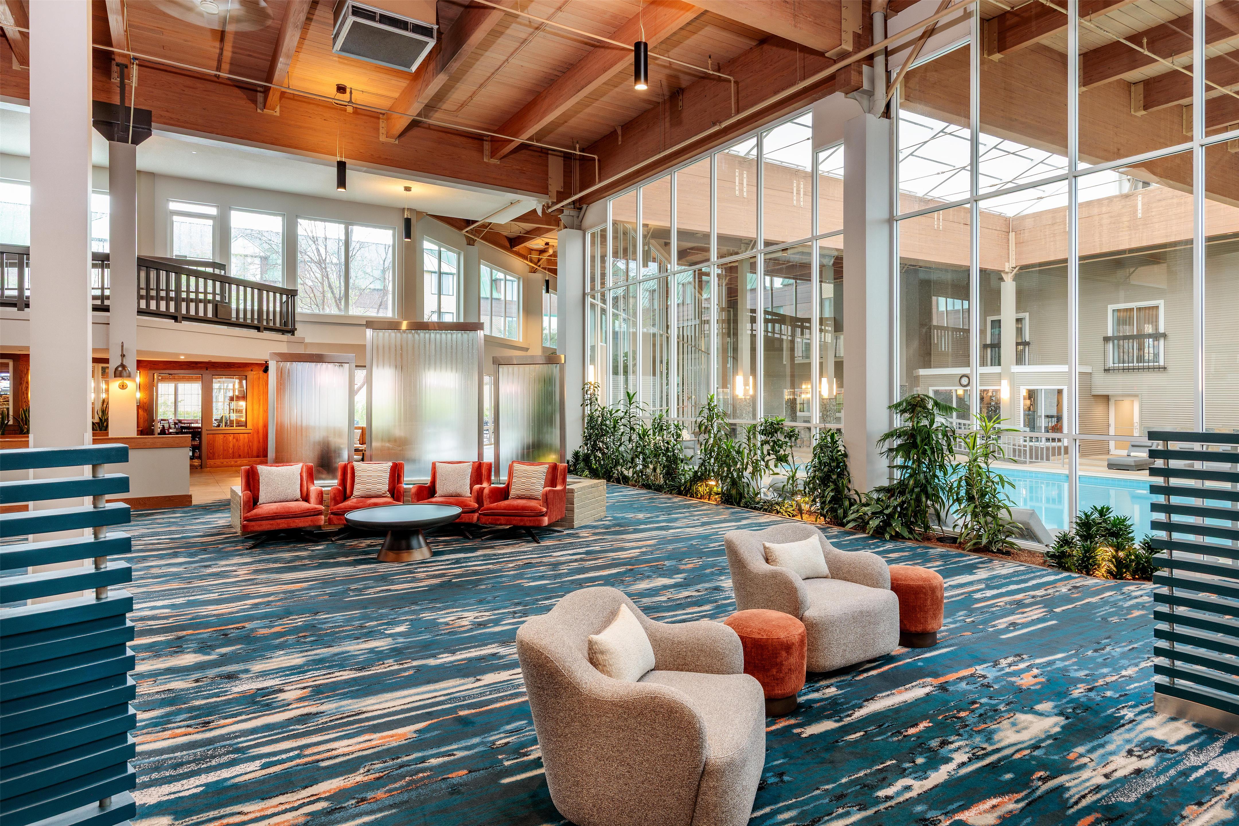 Lobby | DoubleTree by Hilton Burlington Vermont