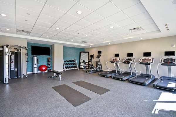 Fitness/ Exercise Room - Home2 Suites by Hilton Downtown Plano