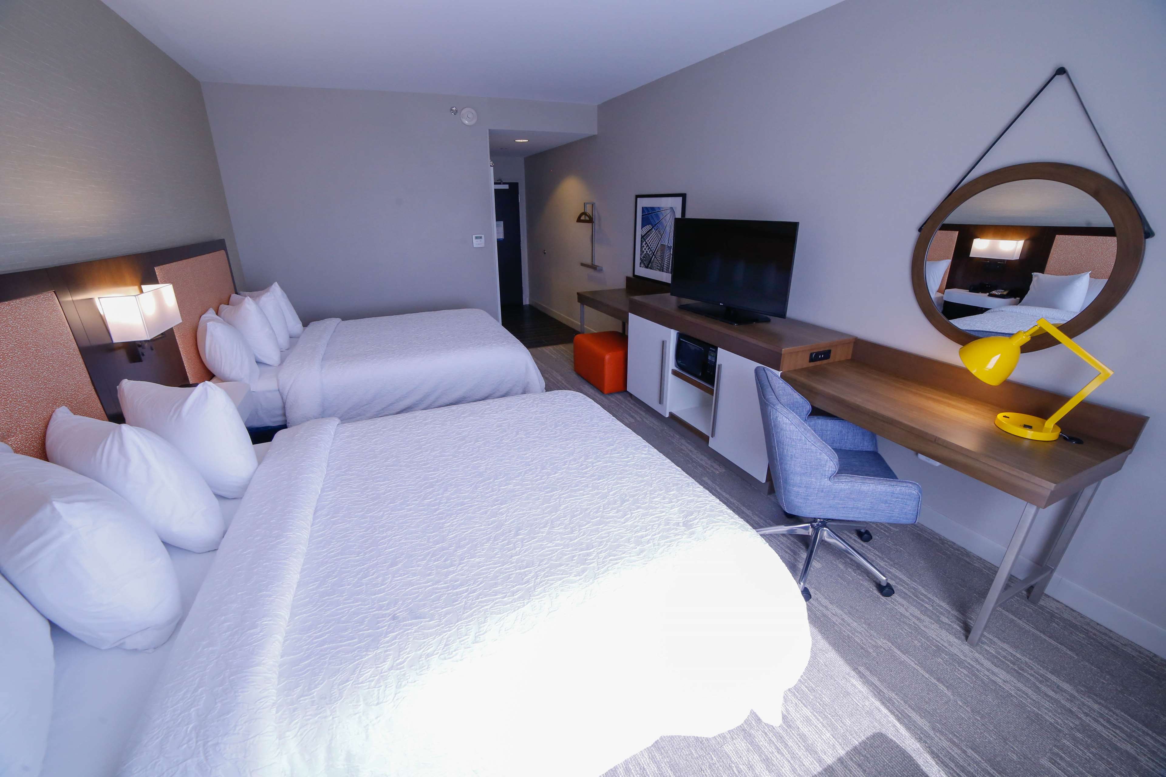 Hampton Inn & Suites by Hilton Forest City Room Type - 2 QNS HEARING ACC NOSMOK