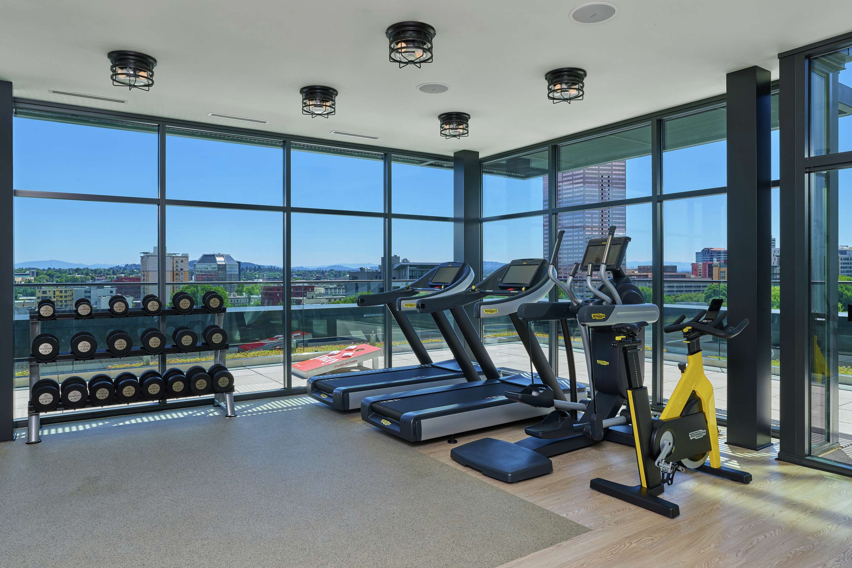 Health club fitness center gym