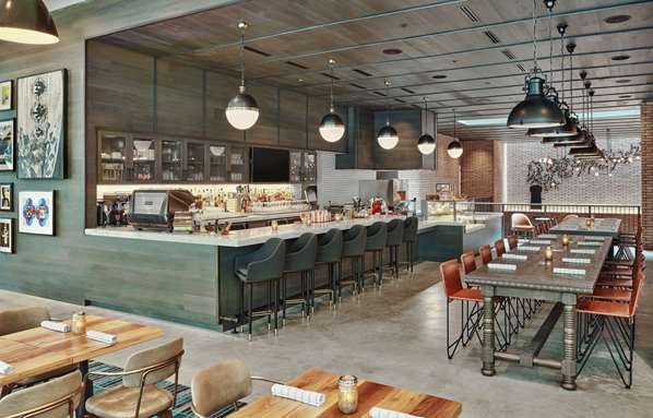 Bar - Canopy by Hilton Hotel Pearl District Portland - I-405, Exit 2B