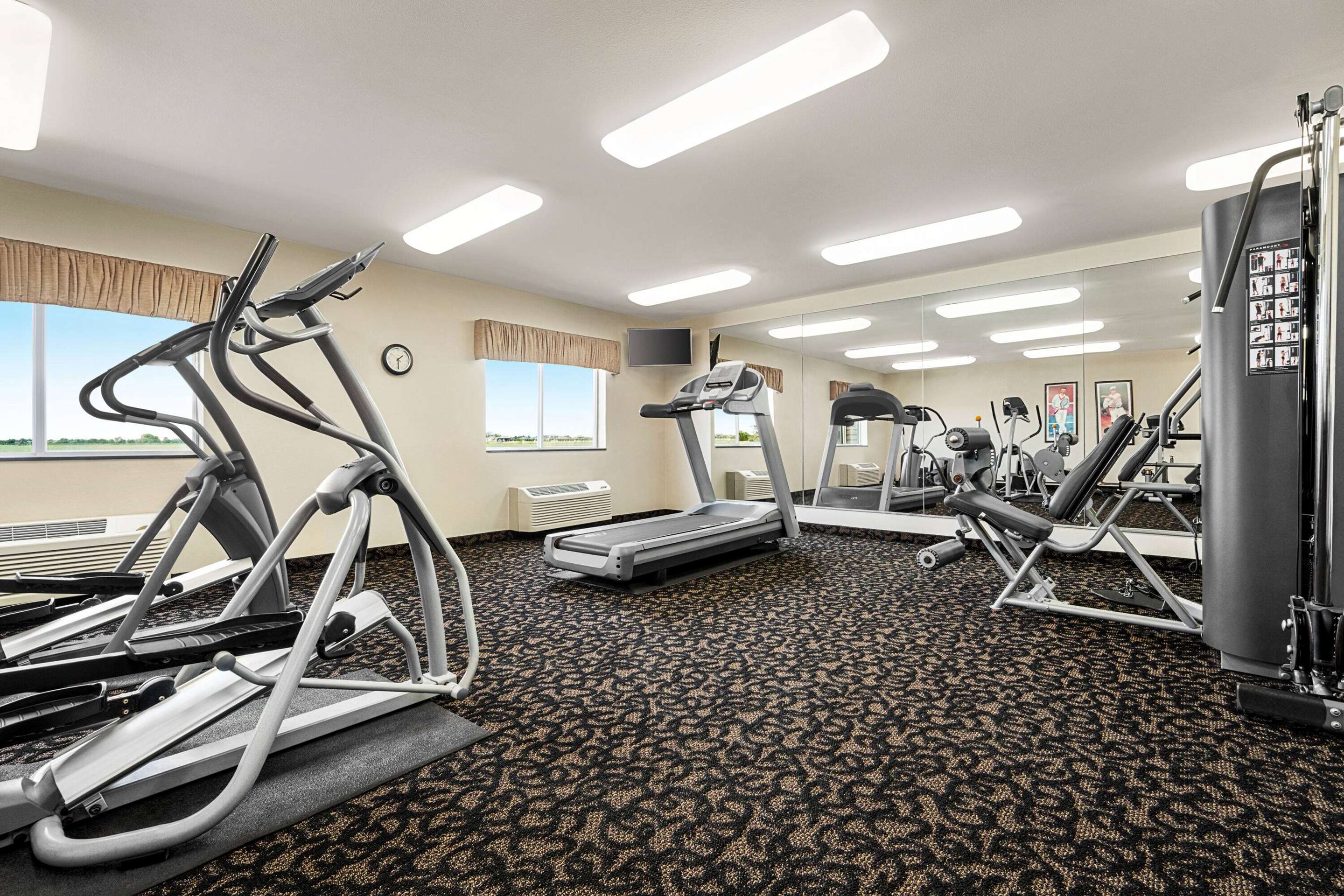 Health club fitness center gym