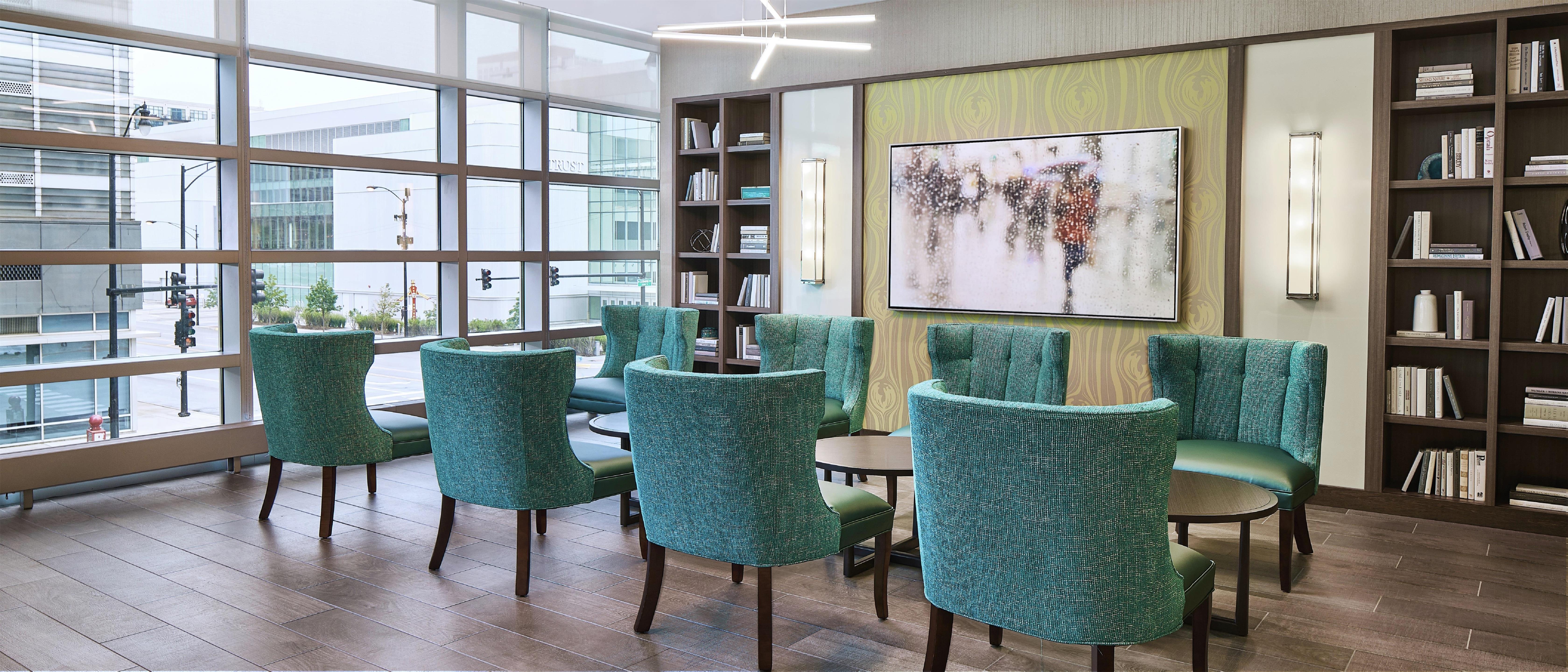 Lobby | Home2 Suites by Hilton Chicago McCormick Place