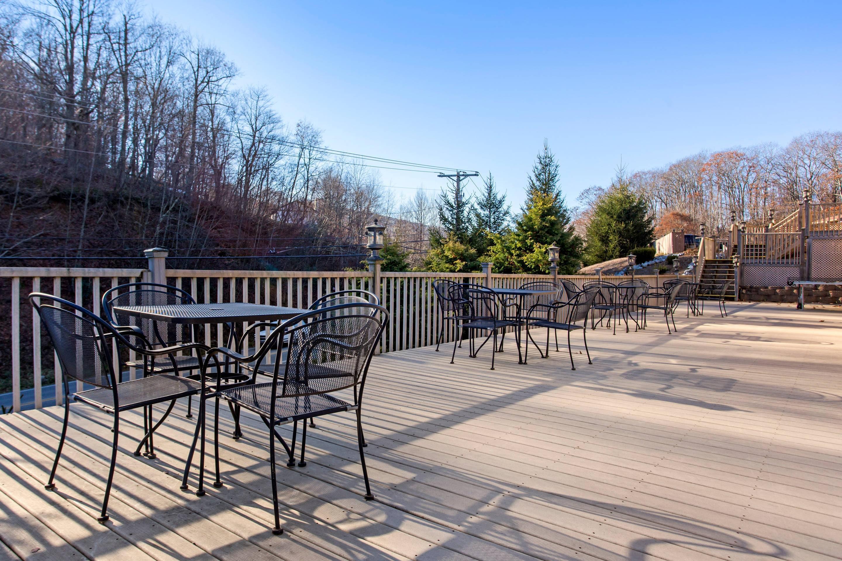 Relax on the sundeck | Bluegreen Vacations Blue Ridge Village an Ascend Resort