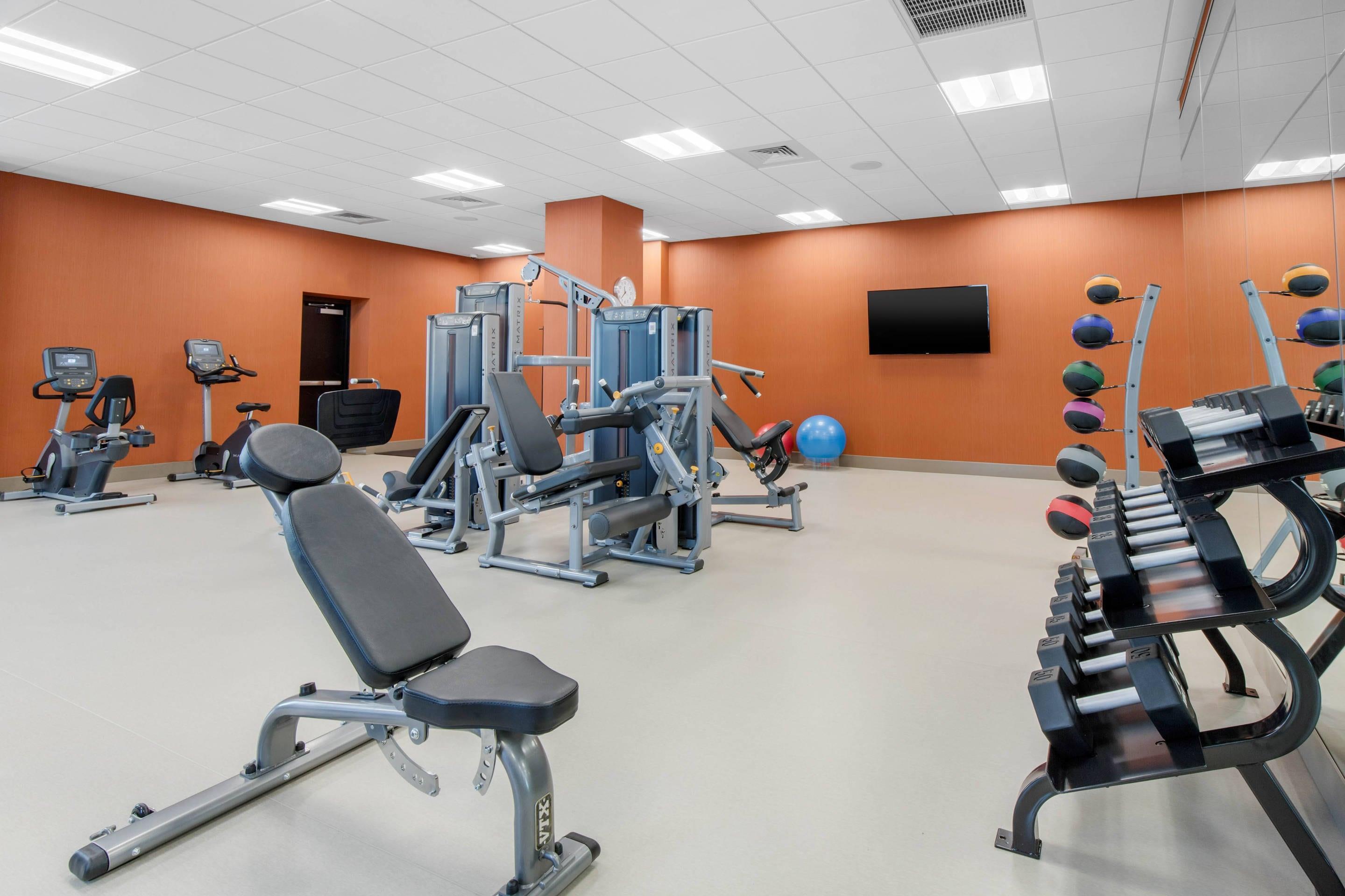 Exercise room | Cambria Hotel College Park