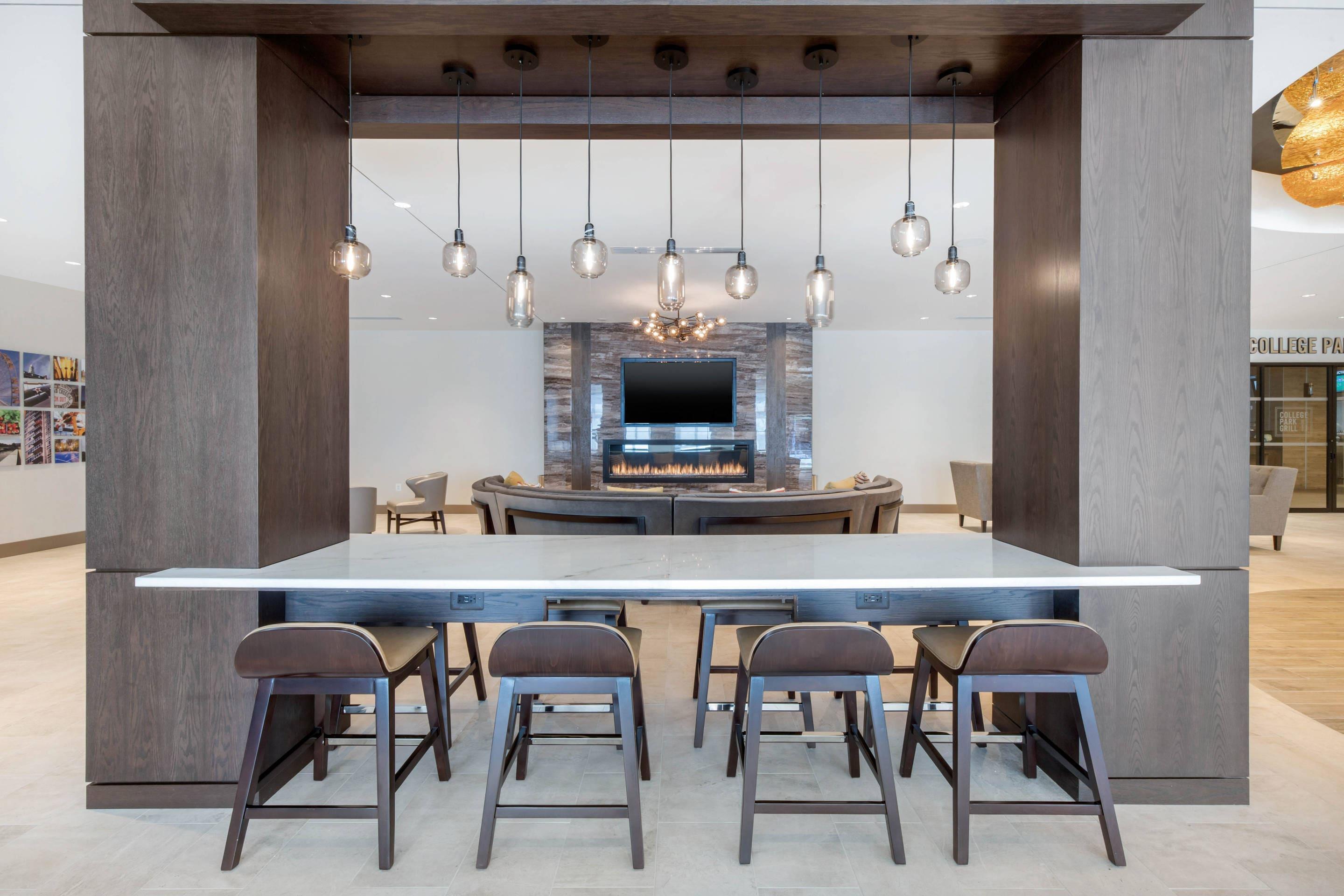 Hotel lobby | Cambria Hotel College Park