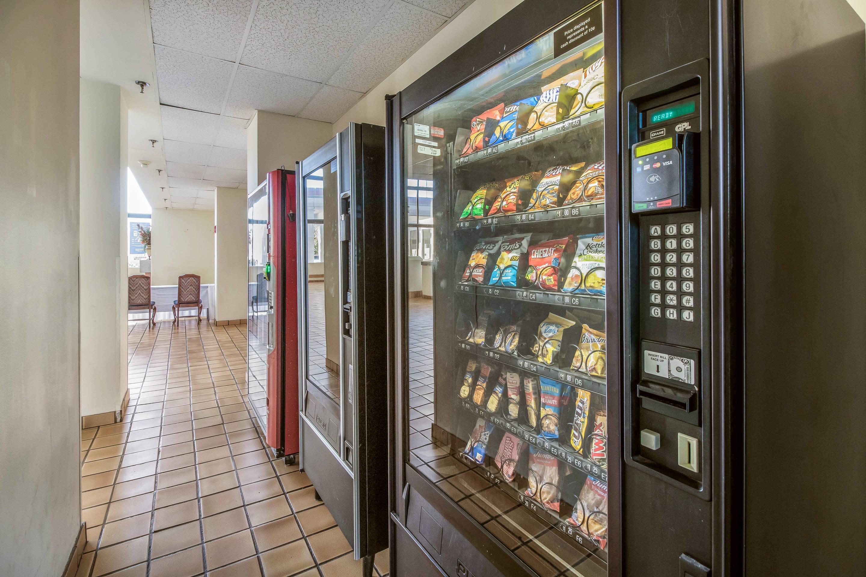 Hotel vending area