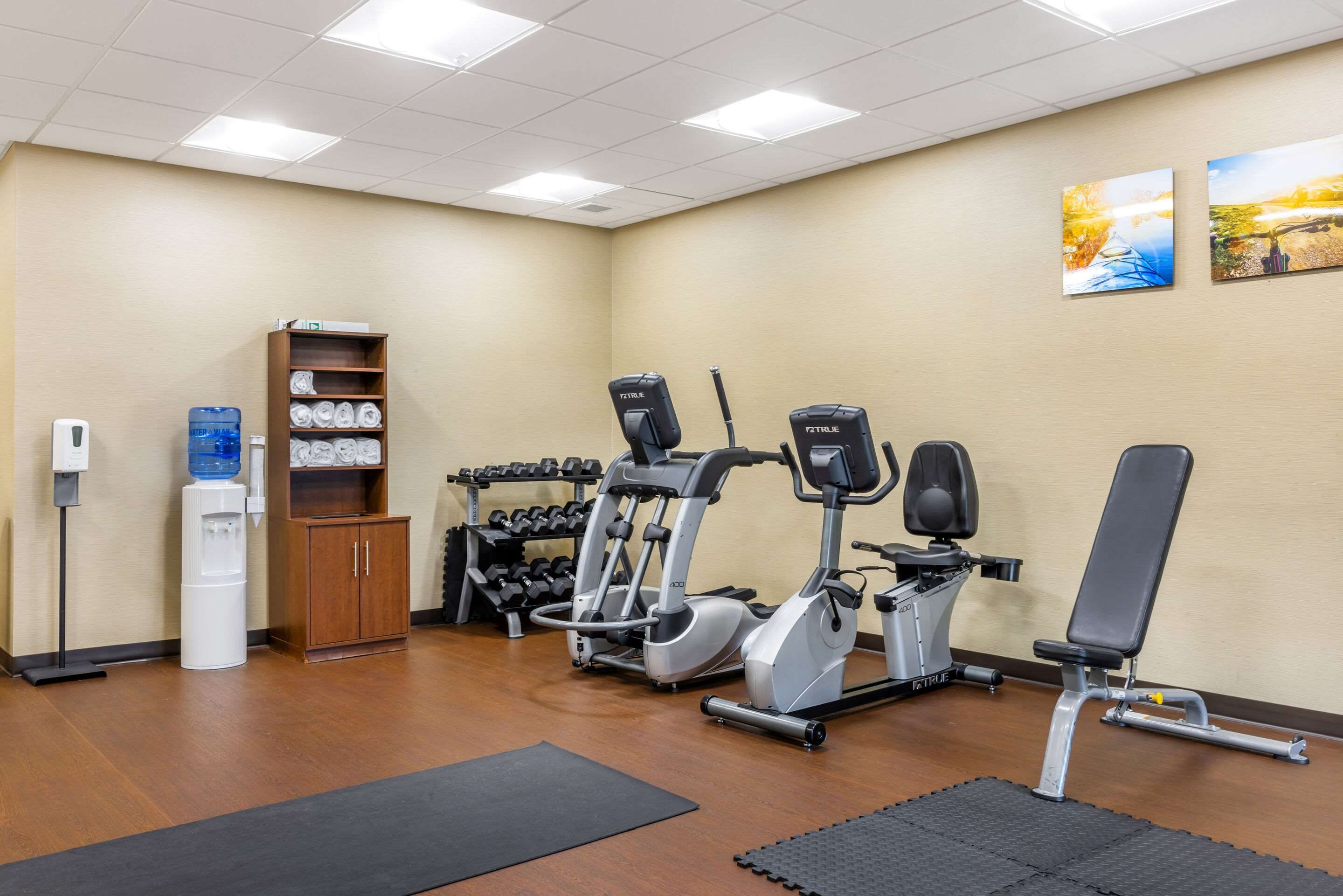 Fitness center | Comfort Inn & Suites at CrossPlex Village