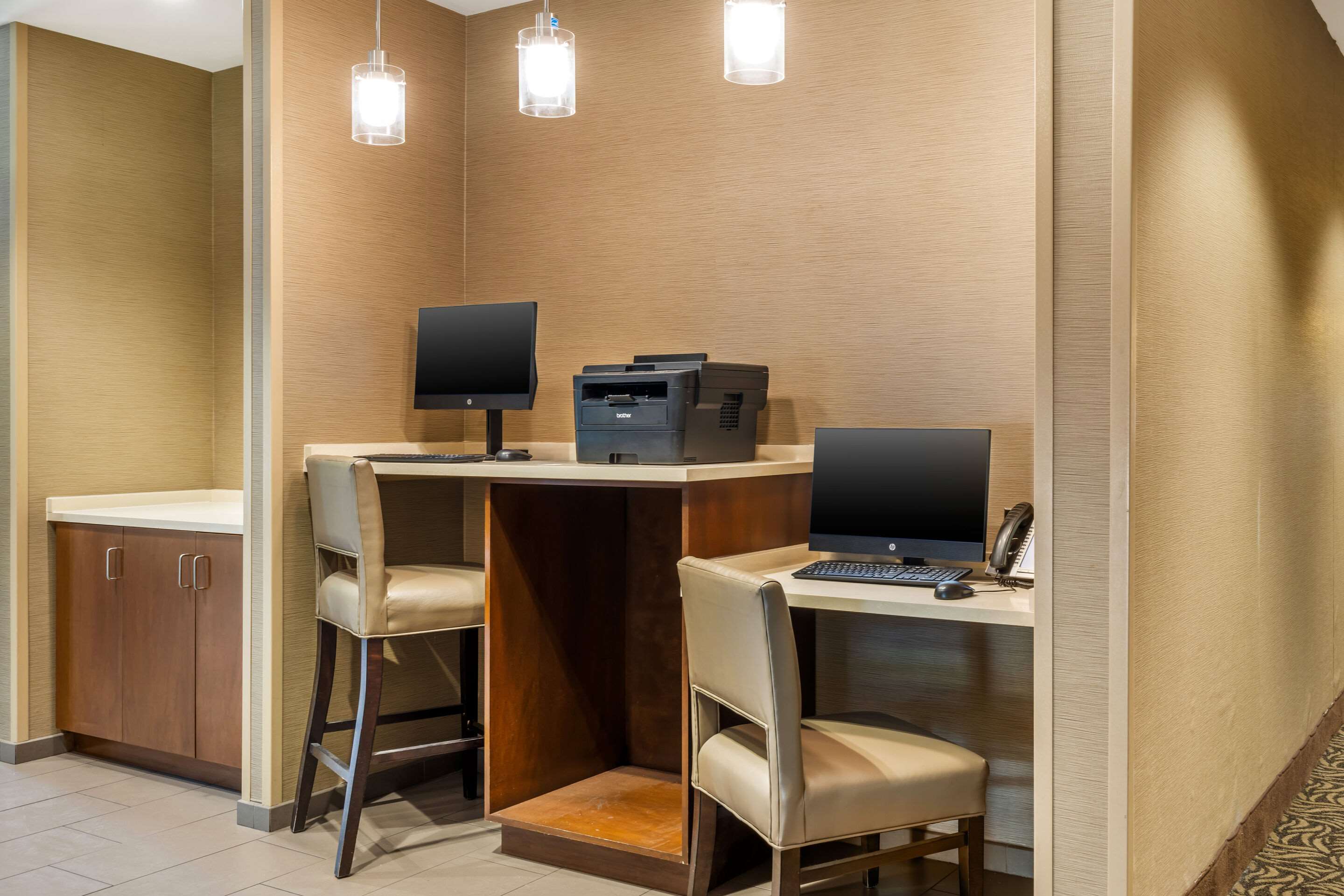 Computer in the lobby | Comfort Inn & Suites at CrossPlex Village