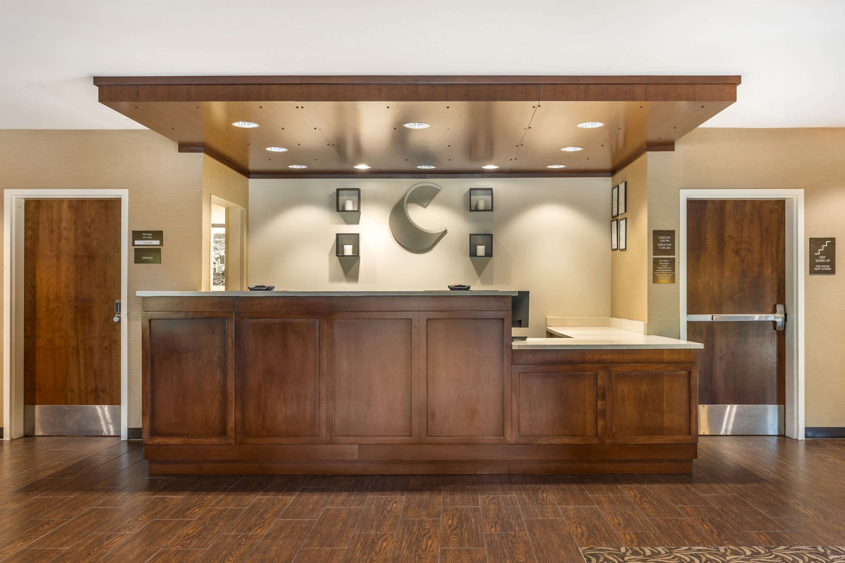 Front desk | Comfort Inn & Suites at CrossPlex Village