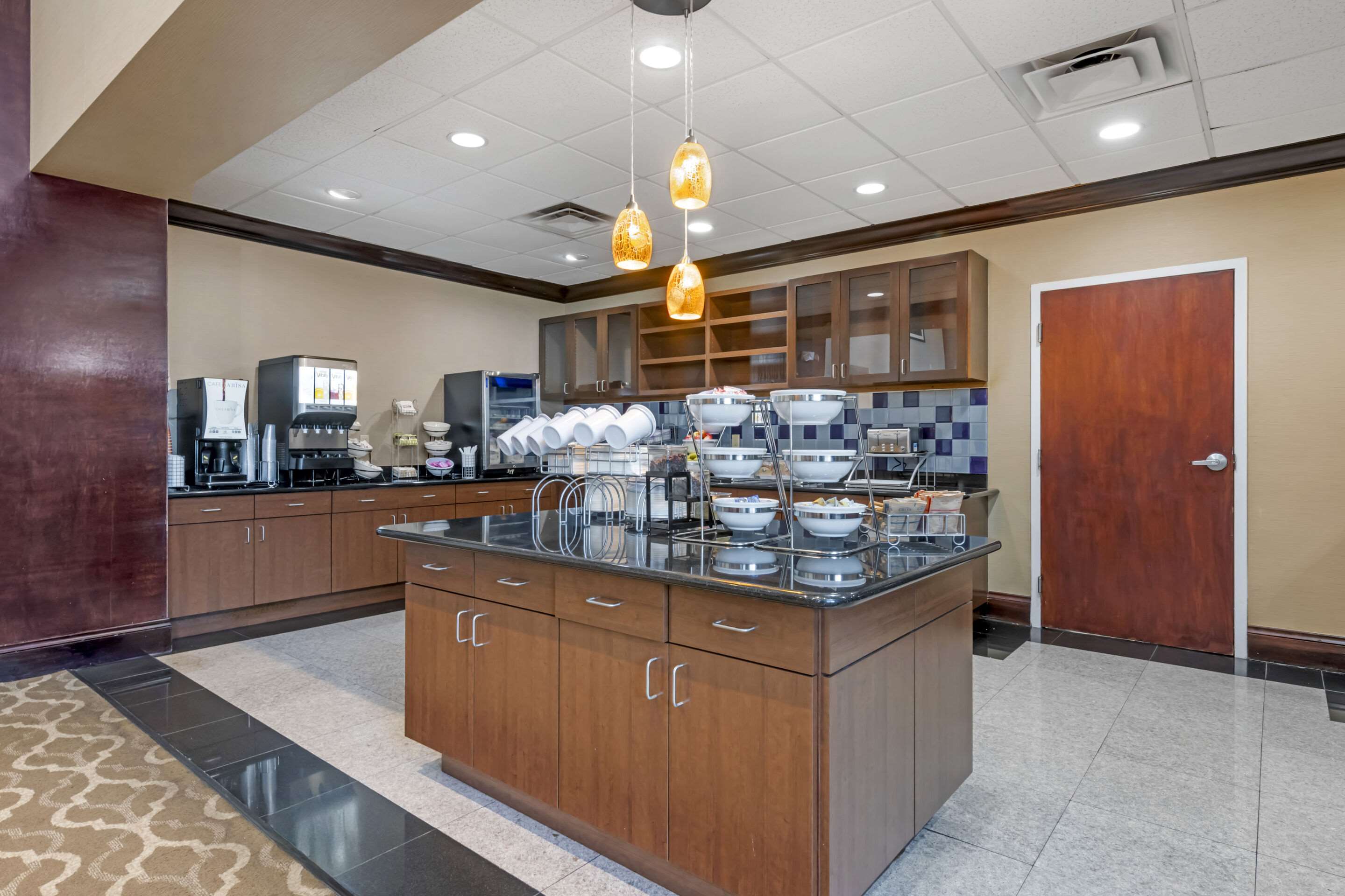 Breakfast area