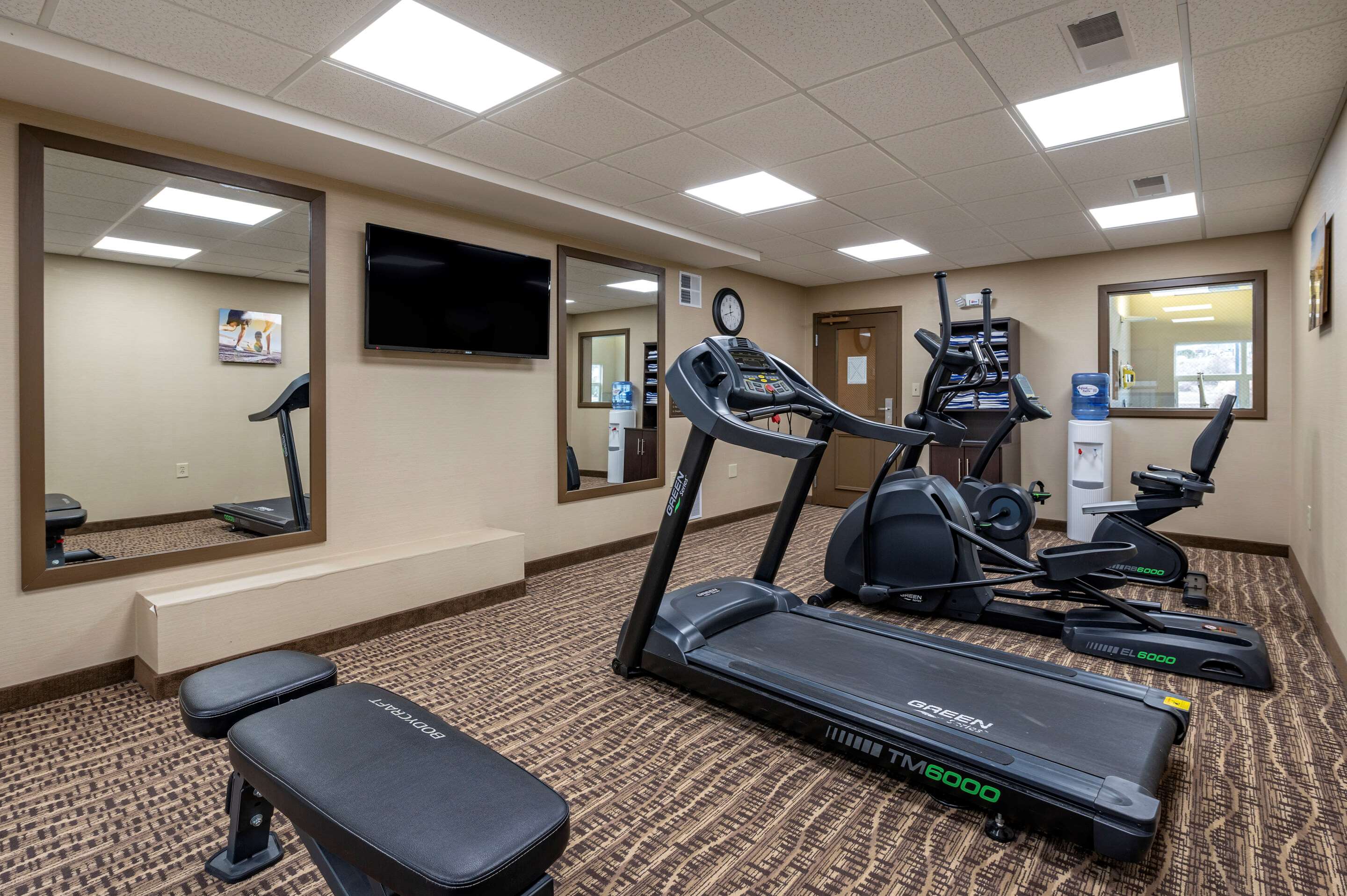 Fitness center | Comfort Inn & Suites Northern Kentucky