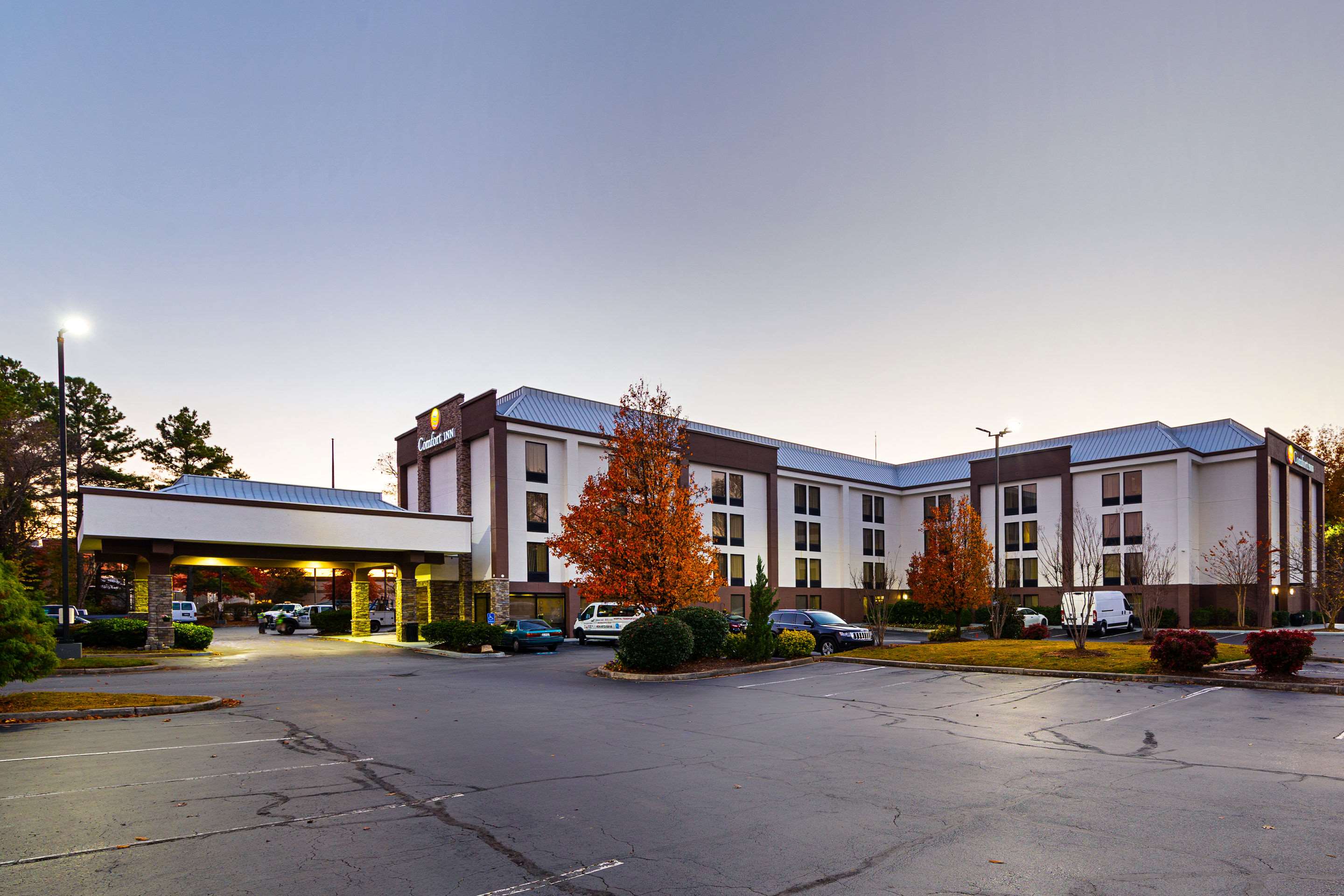 Hotel at night