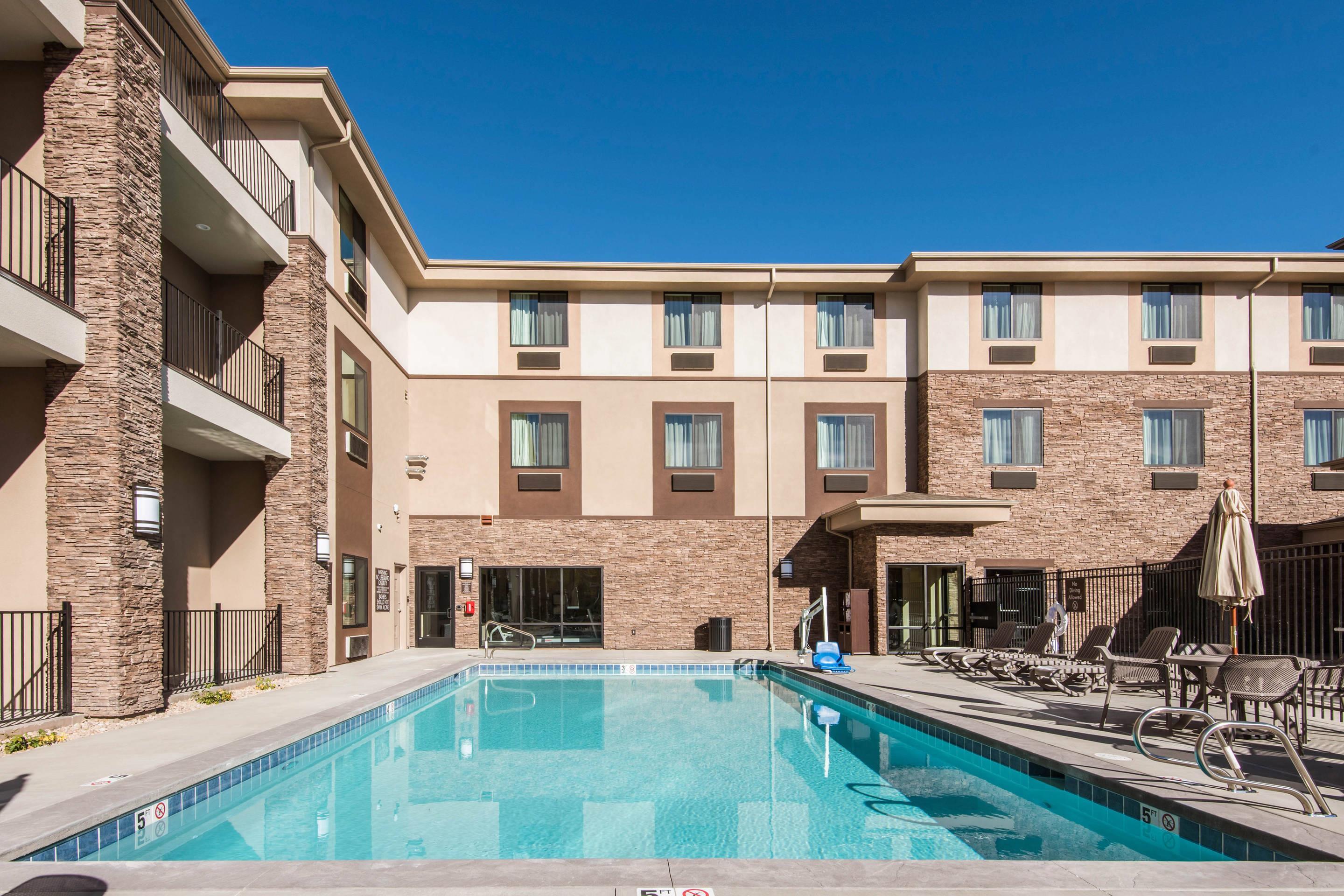 Relax by the pool | MainStay Suites Moab near Arches National Park