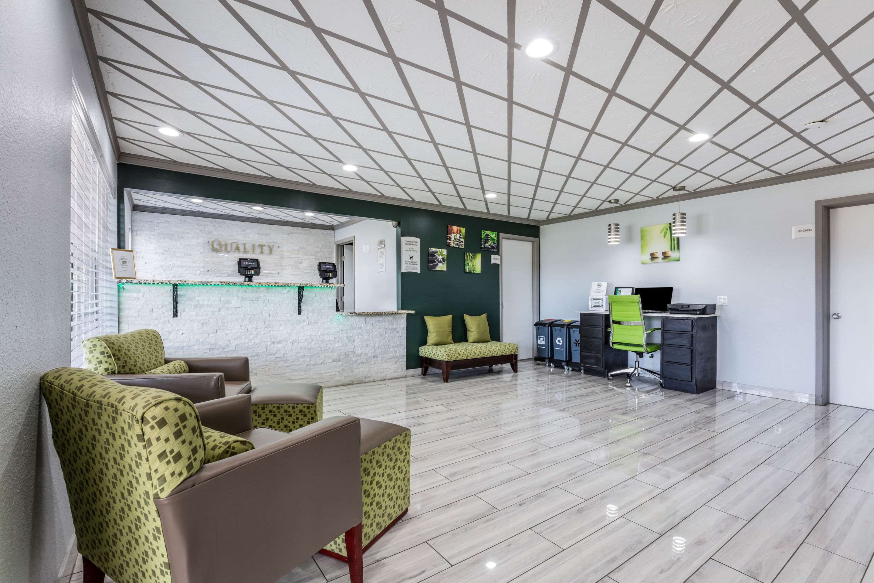 Hotel lobby