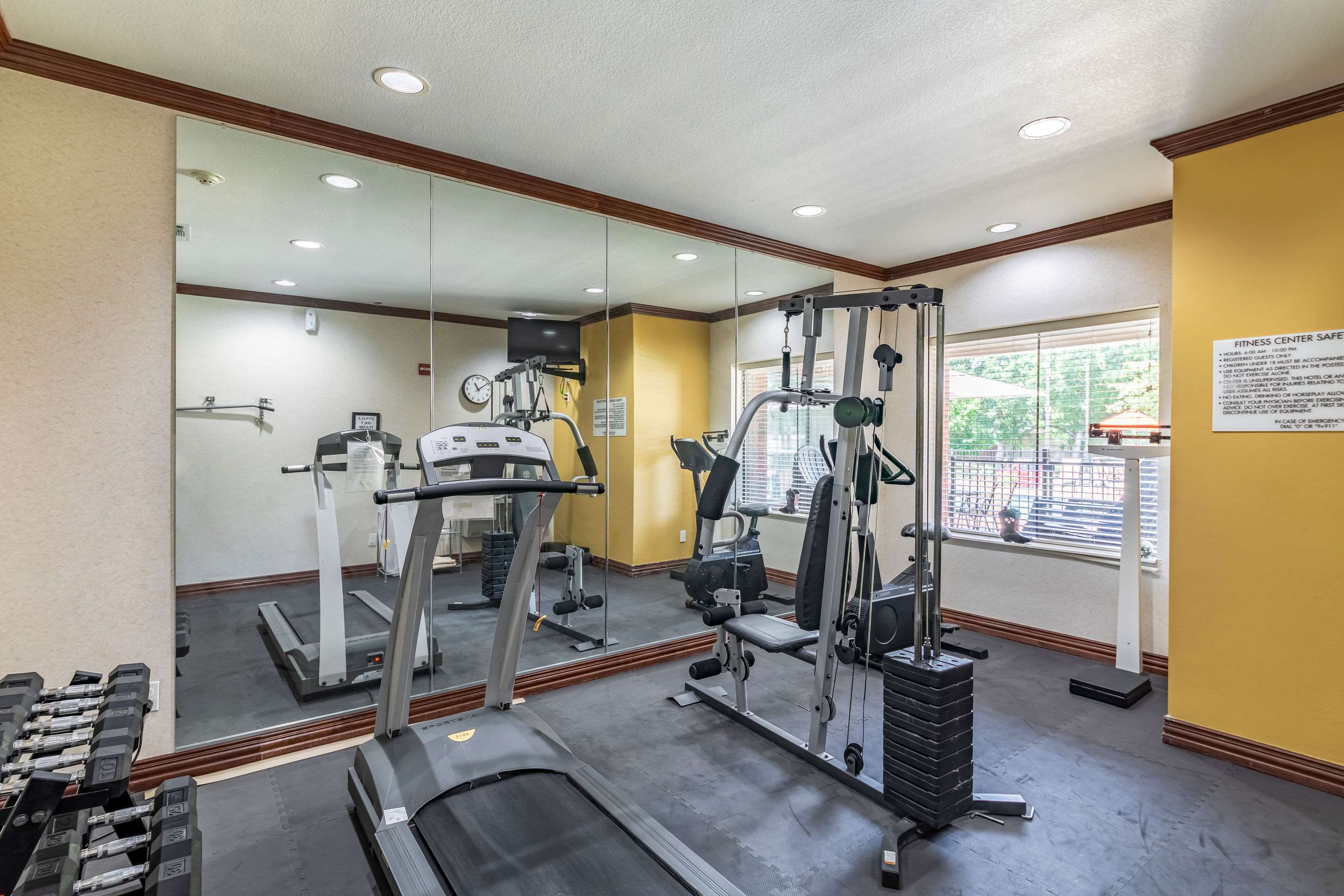 Fitness center | Quality Inn & Suites