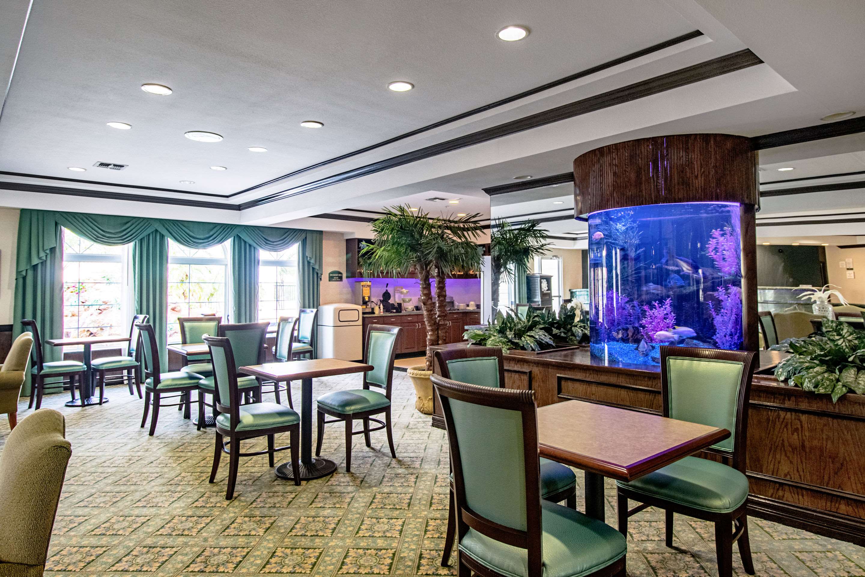 Hotel lobby
