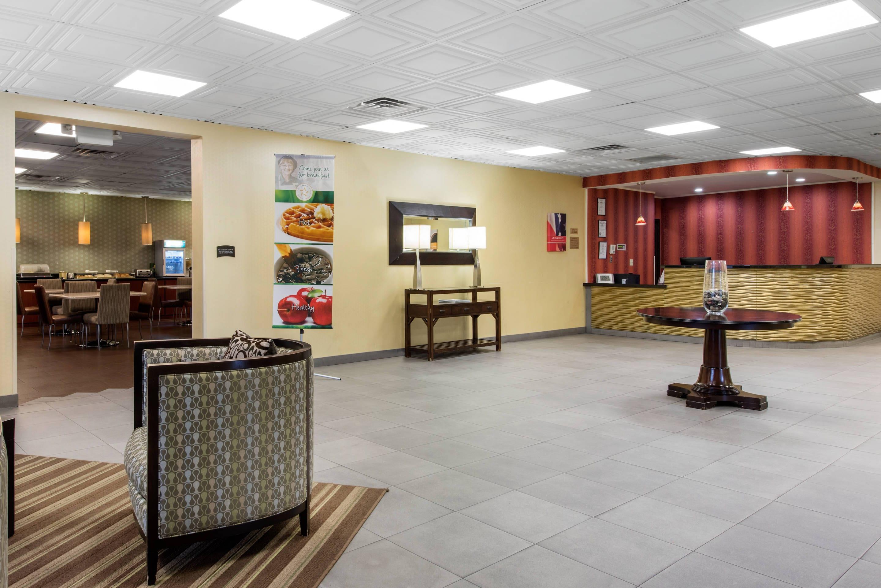 Spacious lobby | Quality Inn & Suites