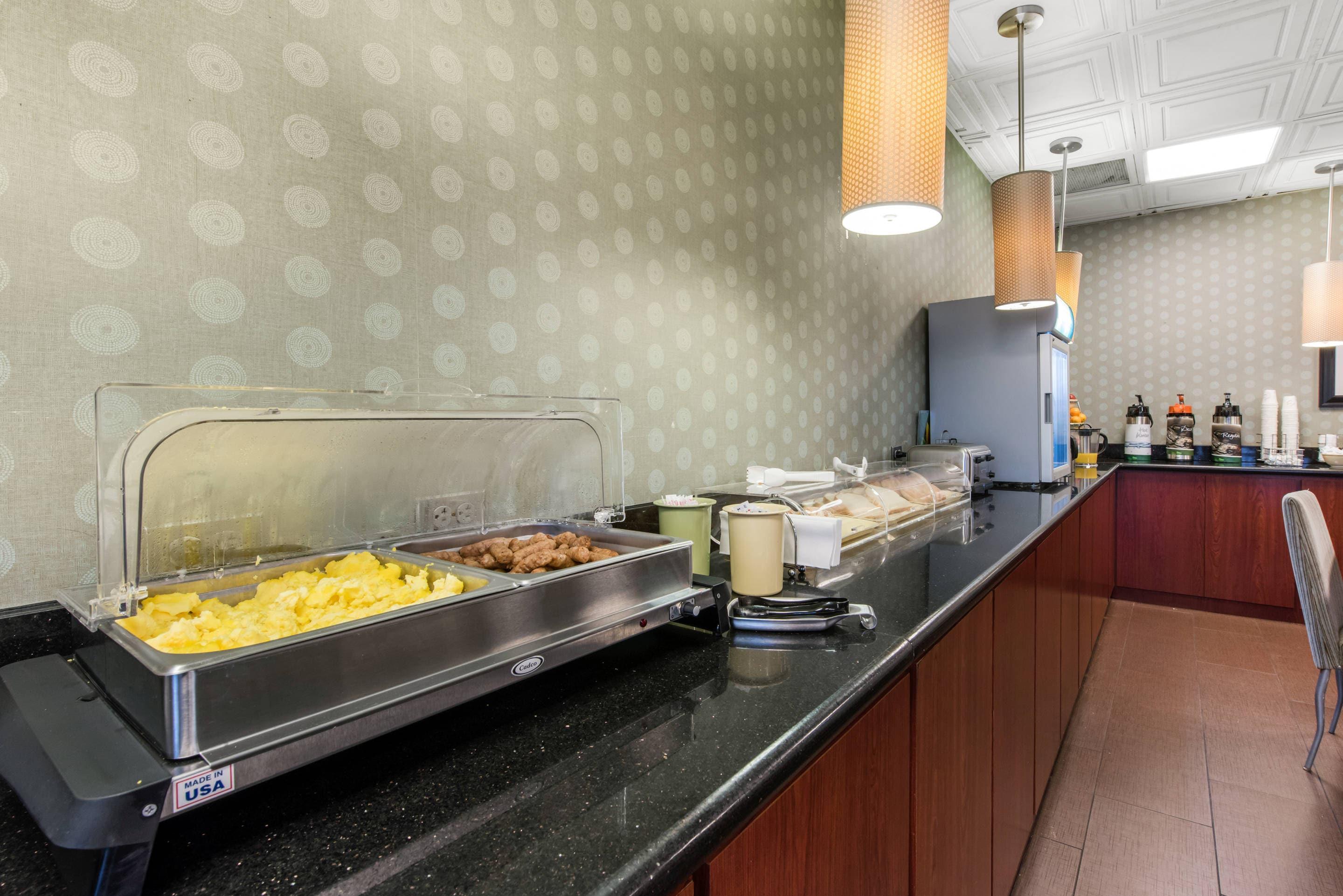 Assorted breakfast items | Quality Inn & Suites
