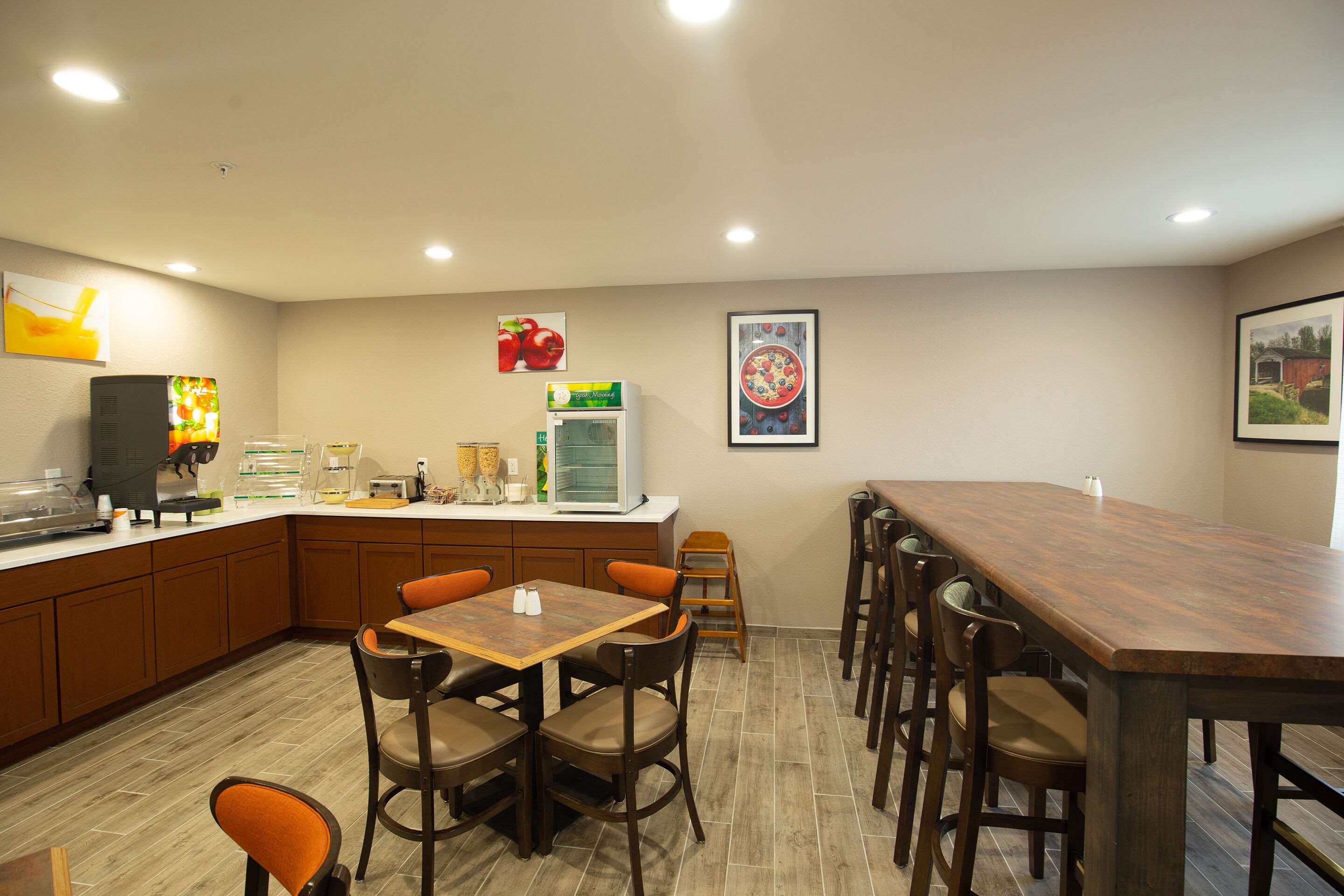 Breakfast area