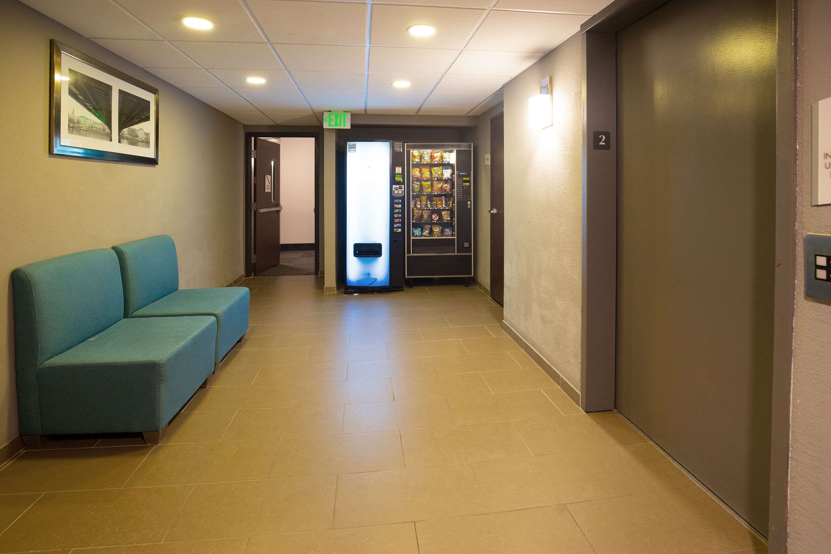 Hotel vending area