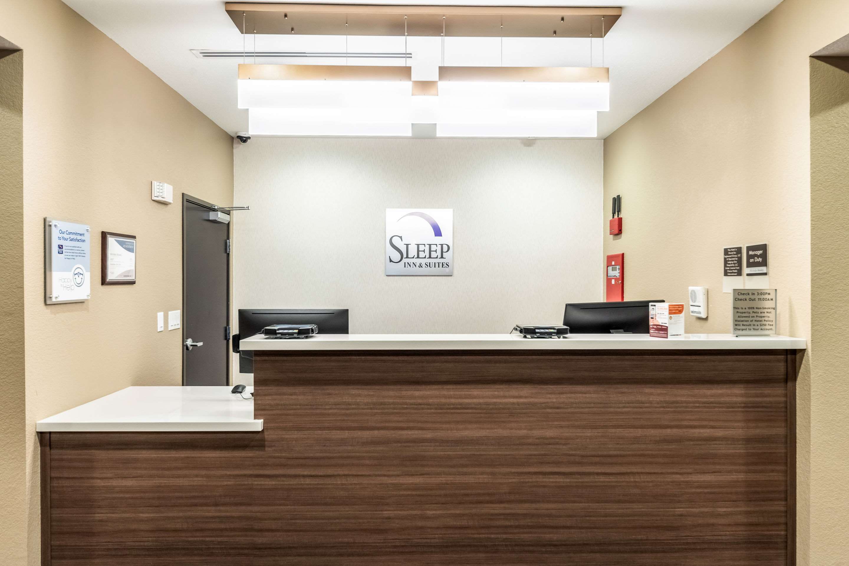 Front desk