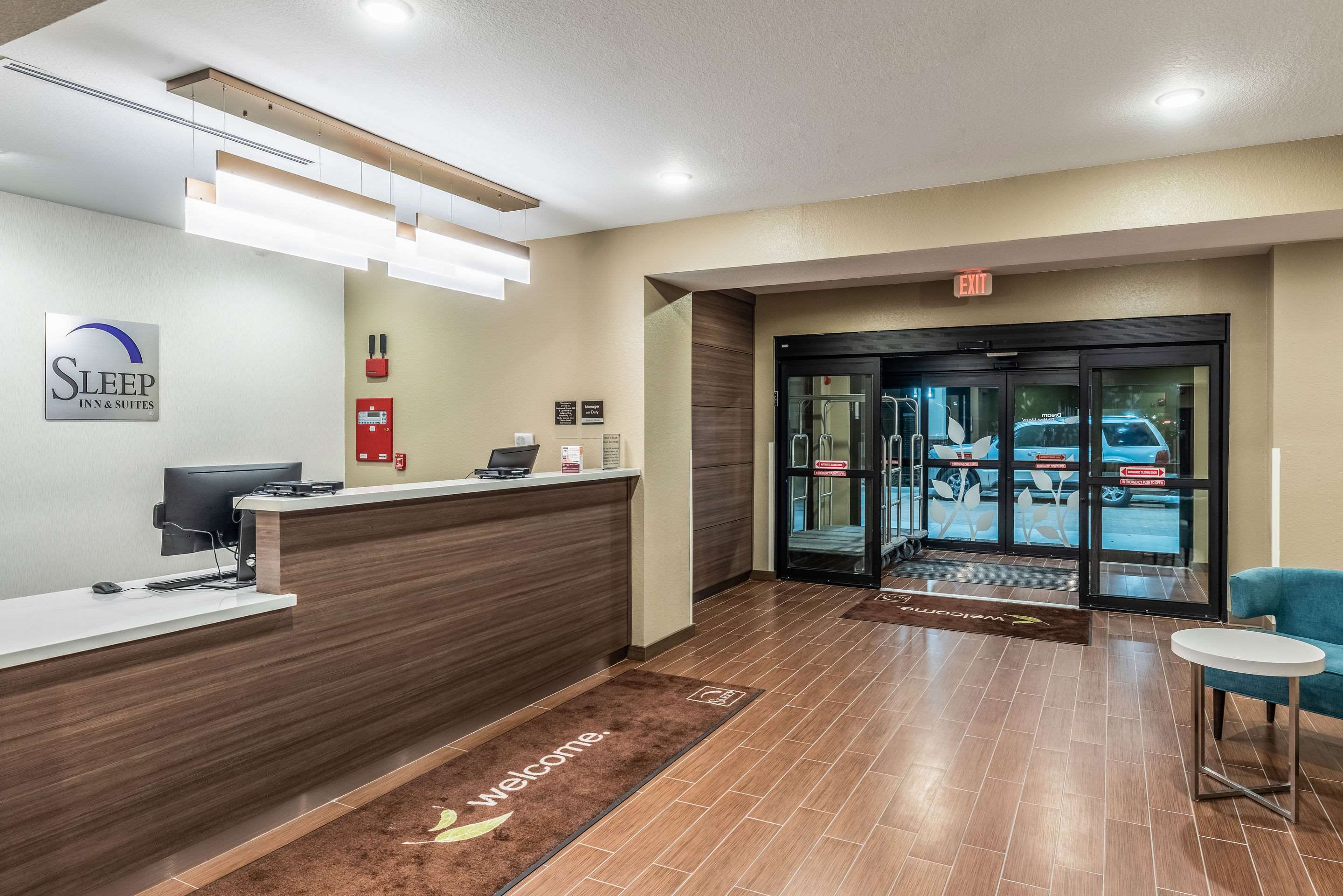 Hotel lobby