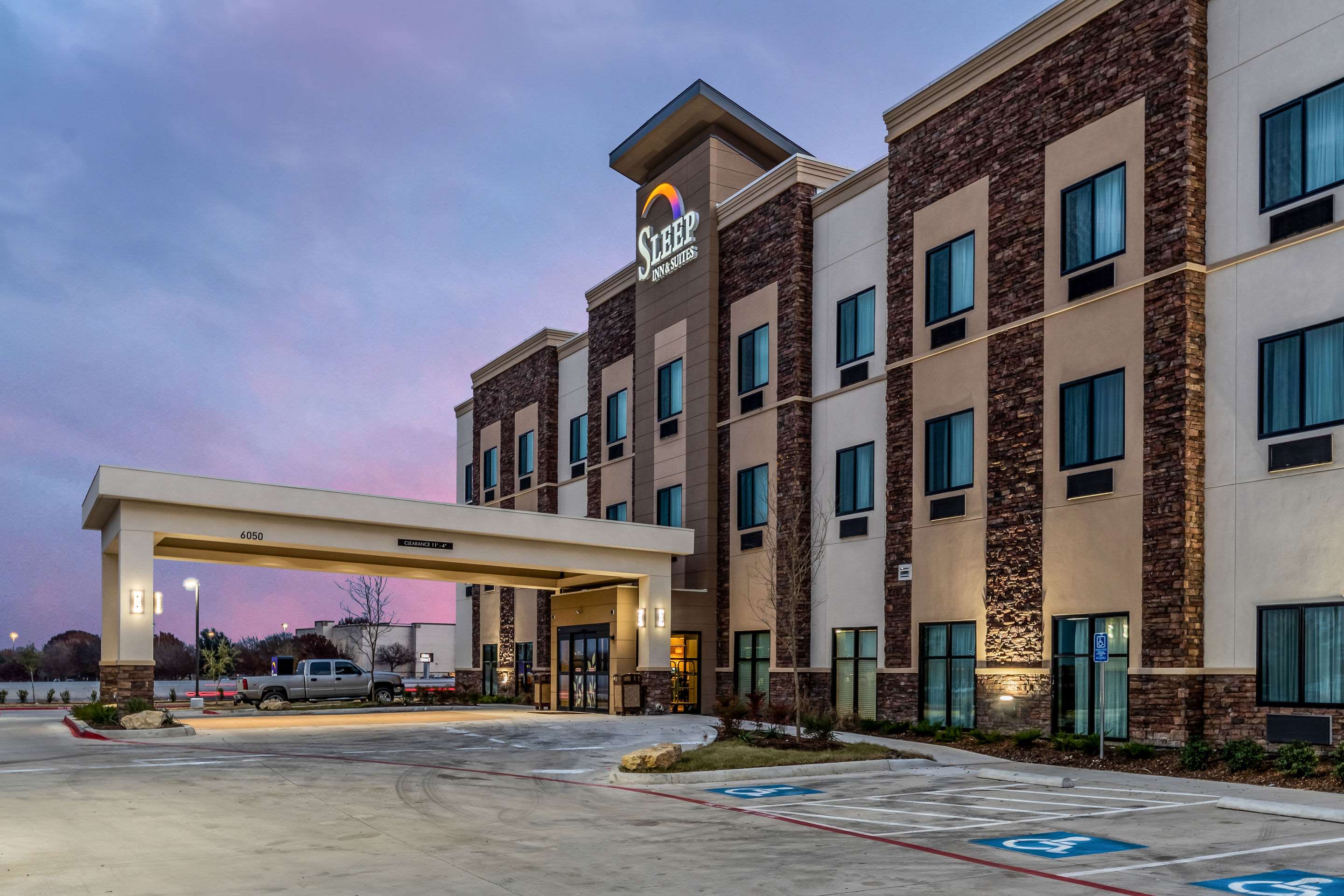 Hotel at night