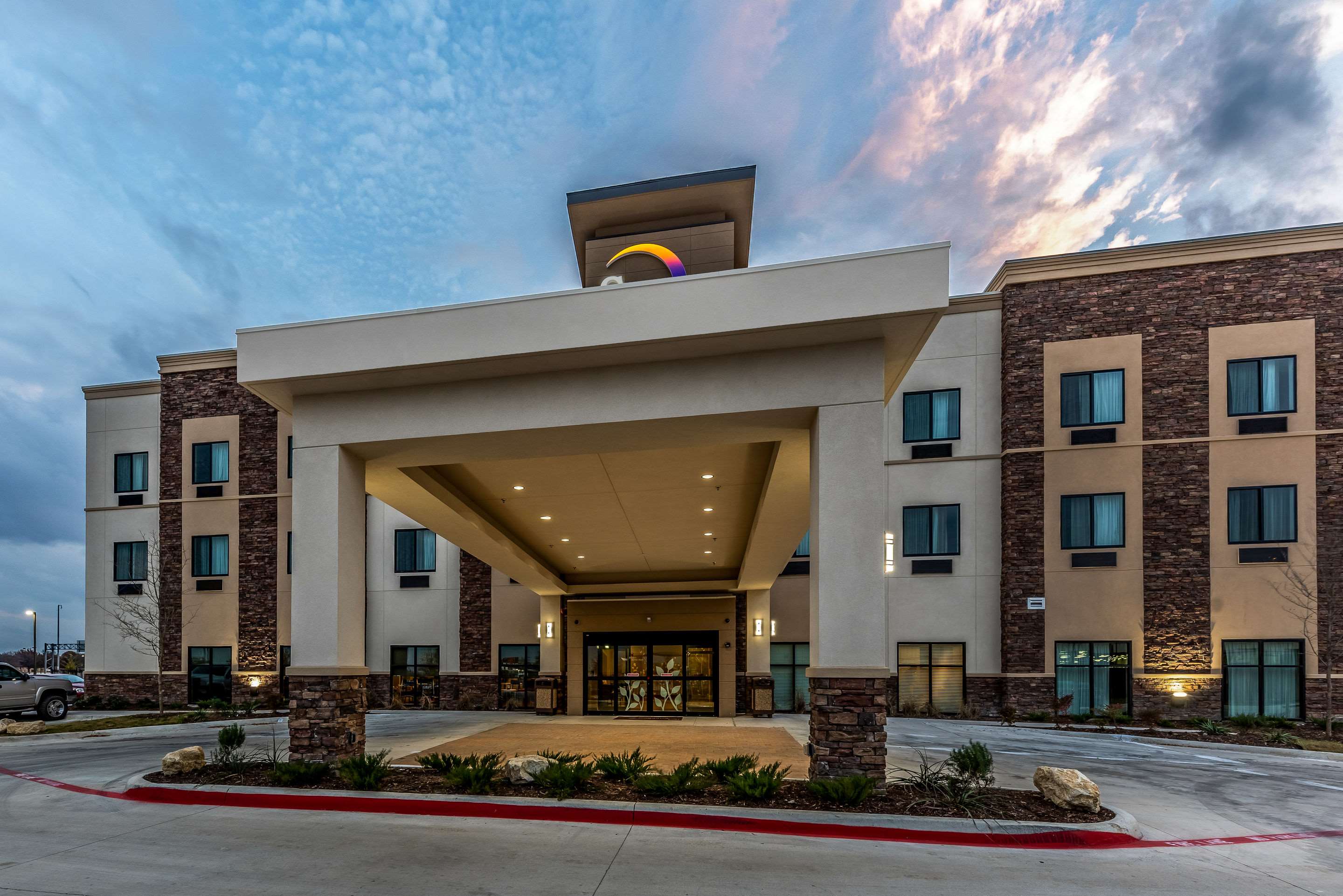 Hotel at night