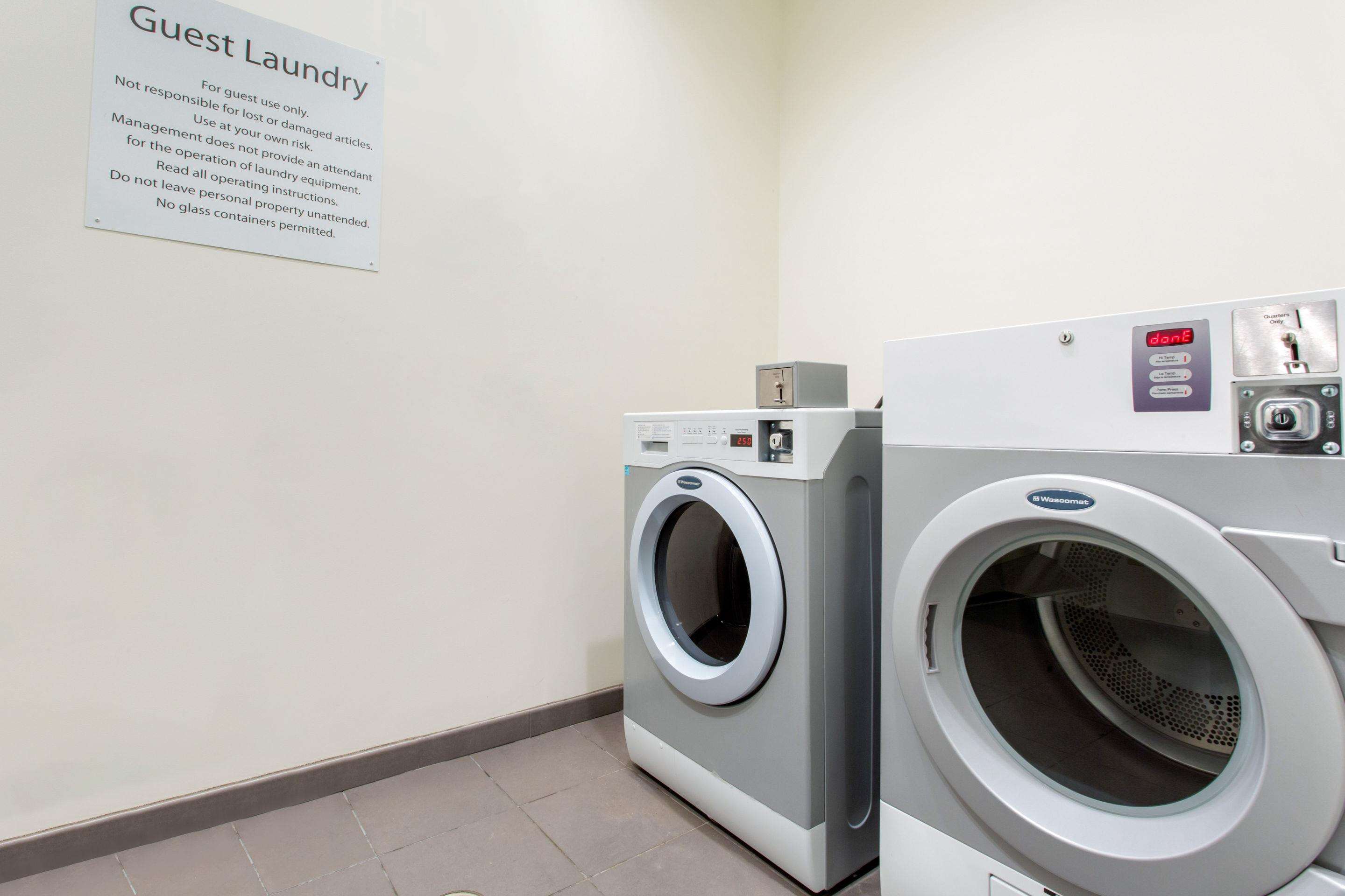 Guest laundry facilities