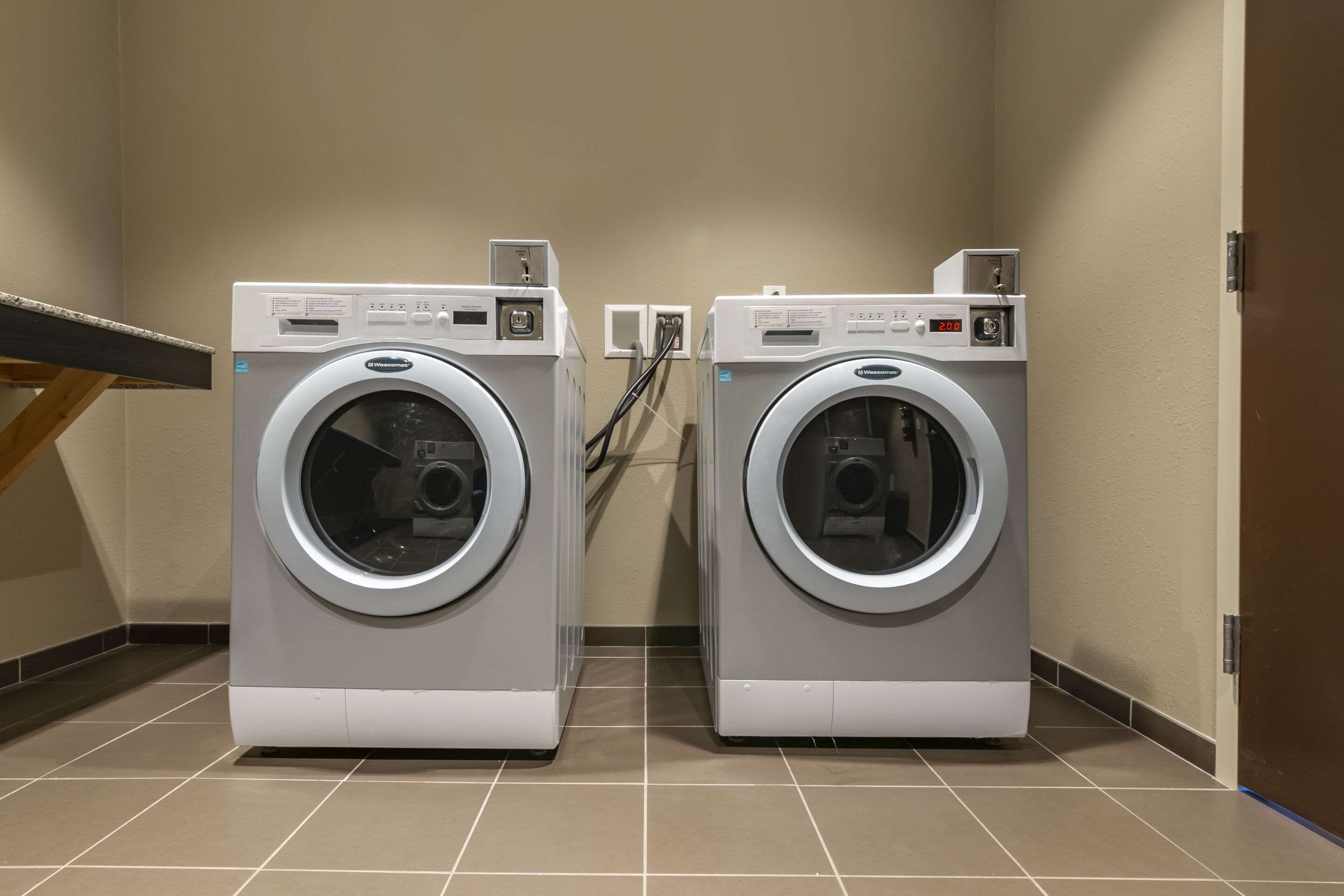 Guest laundry facilities