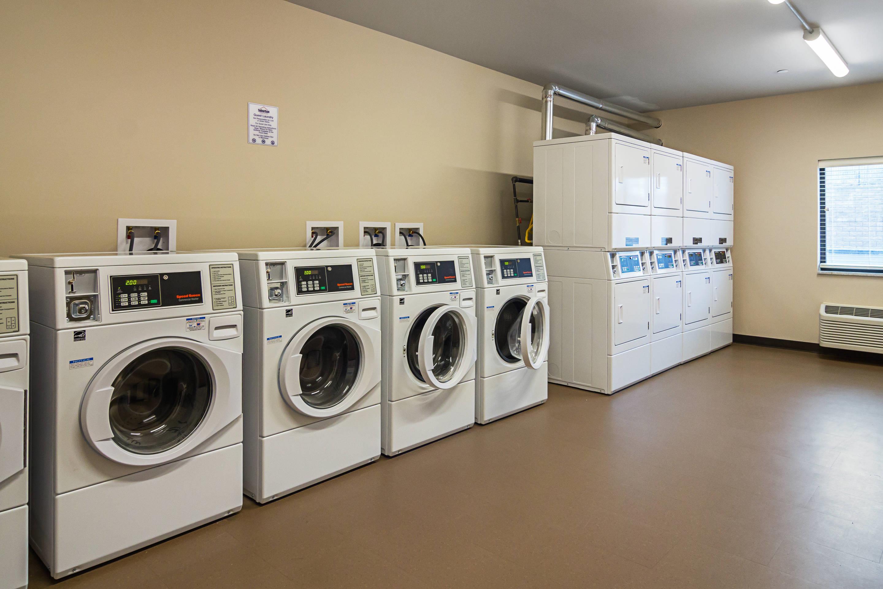Guest laundry facilities