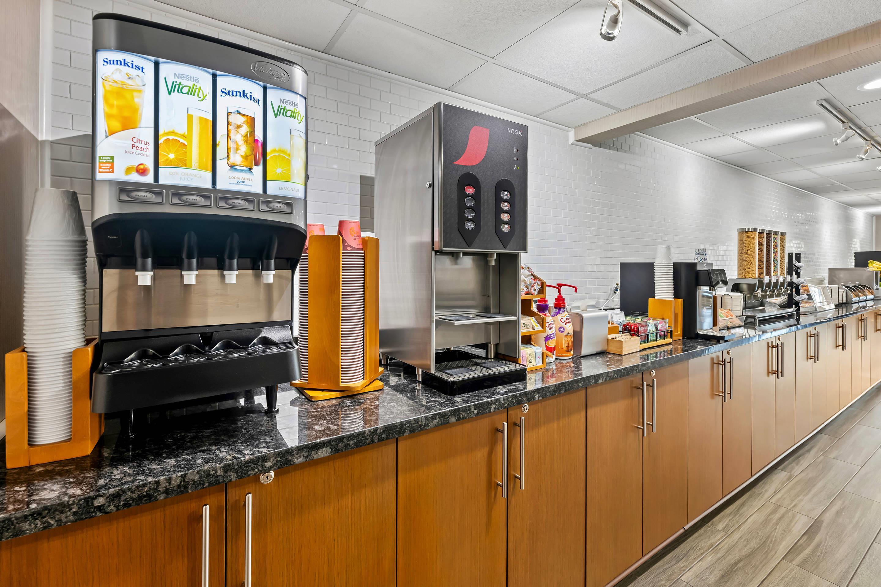 Breakfast area