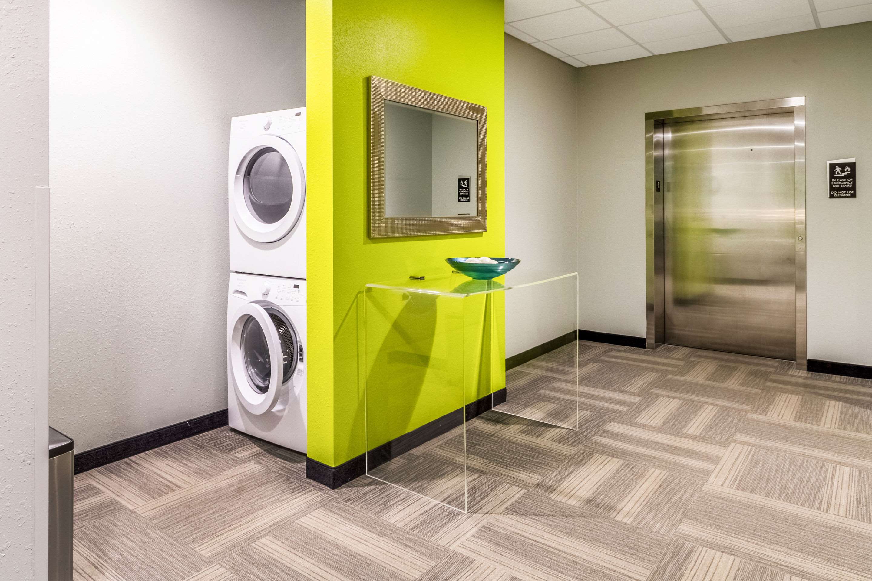 Guest laundry facilities