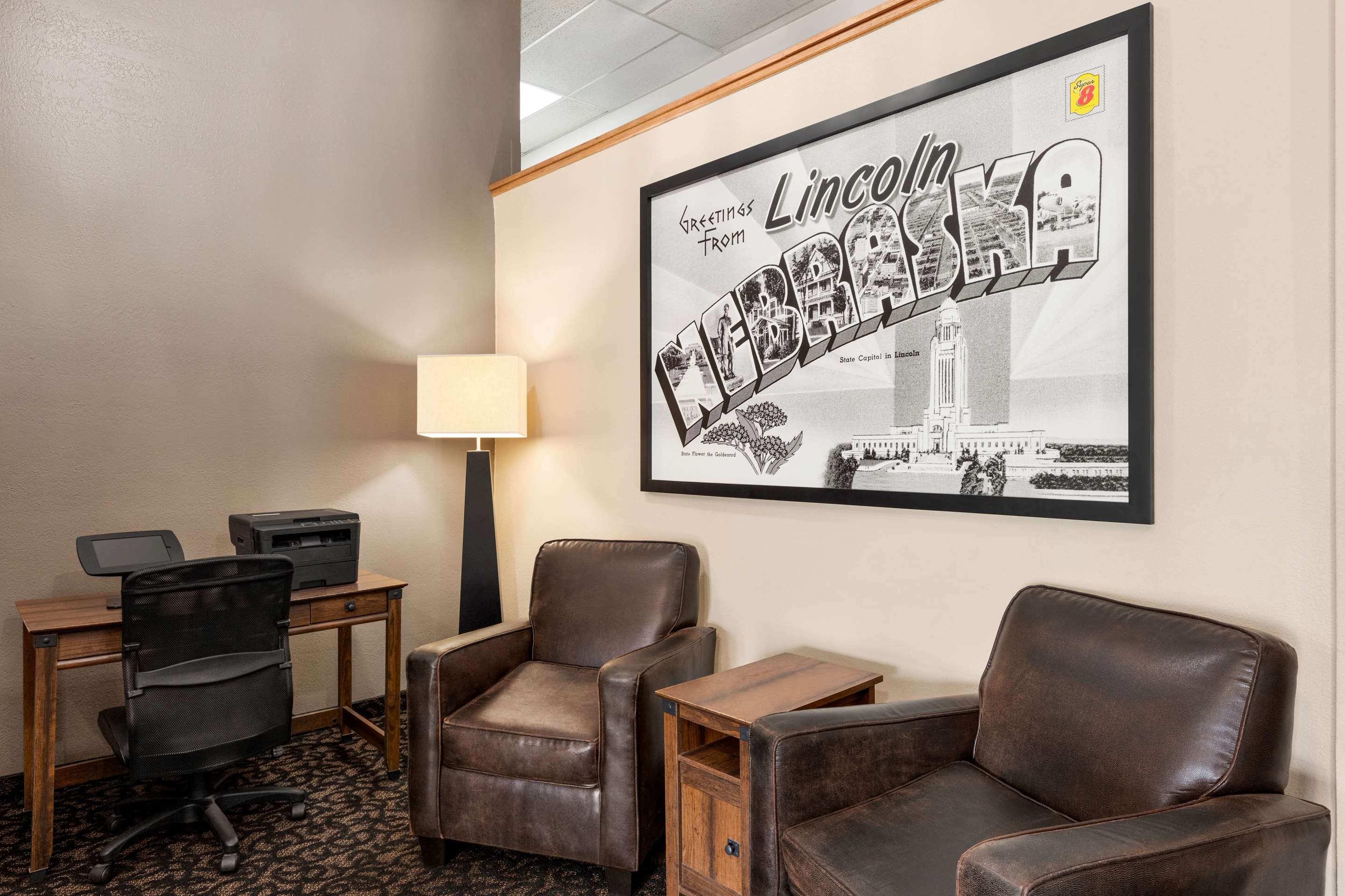 Lobby | Super 8 by Wyndham Lincoln North