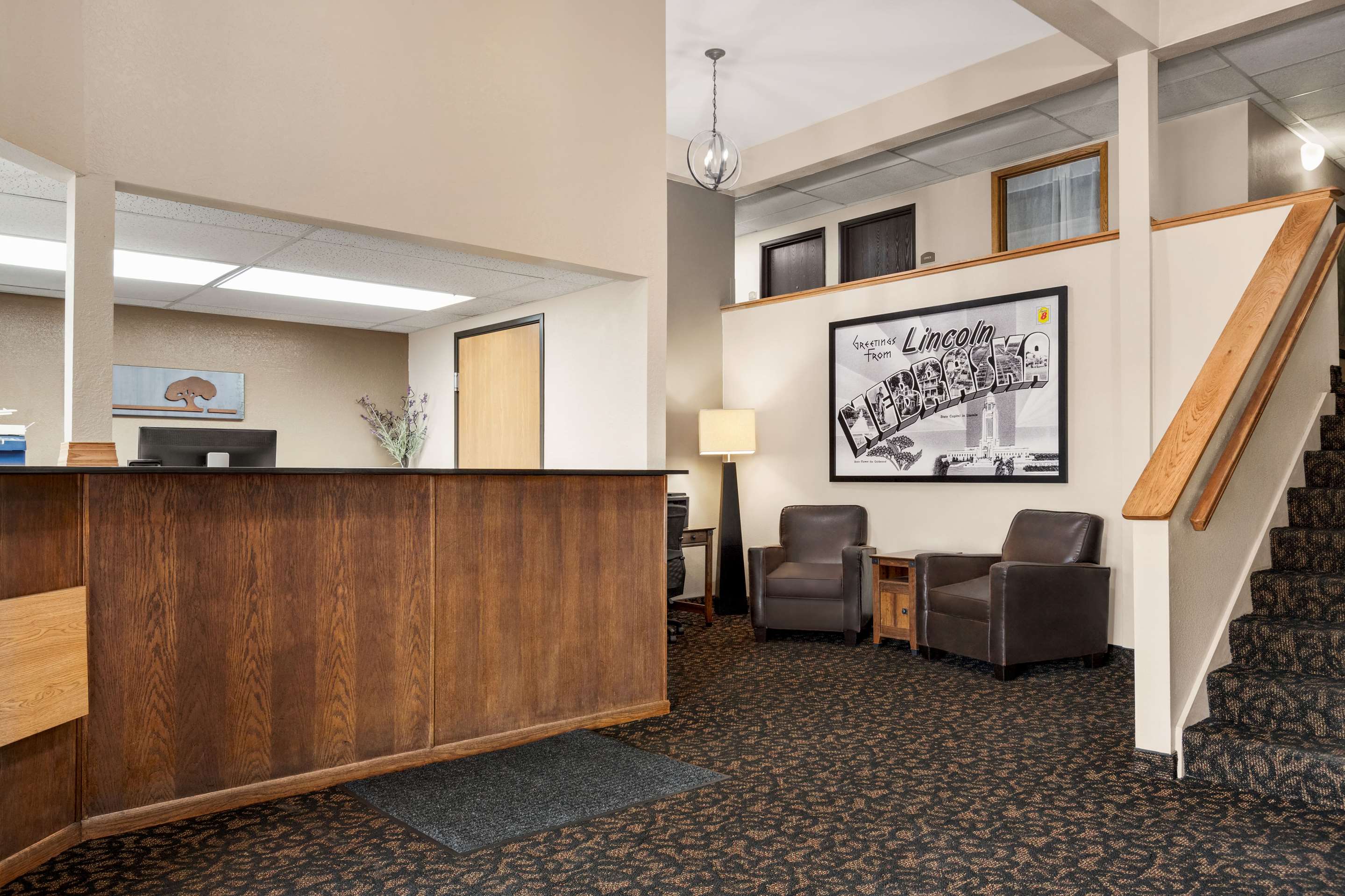 Lobby | Super 8 by Wyndham Lincoln North